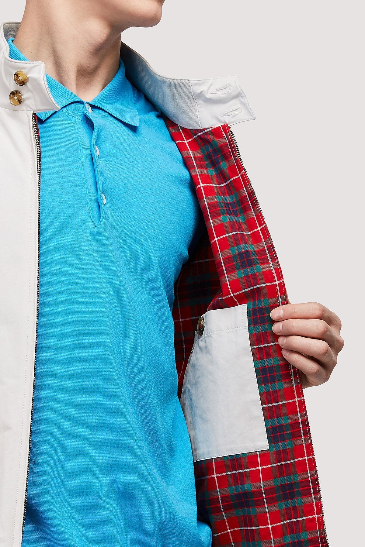 BARACUTA Giubbino Uomo G9 Harrington-Mist