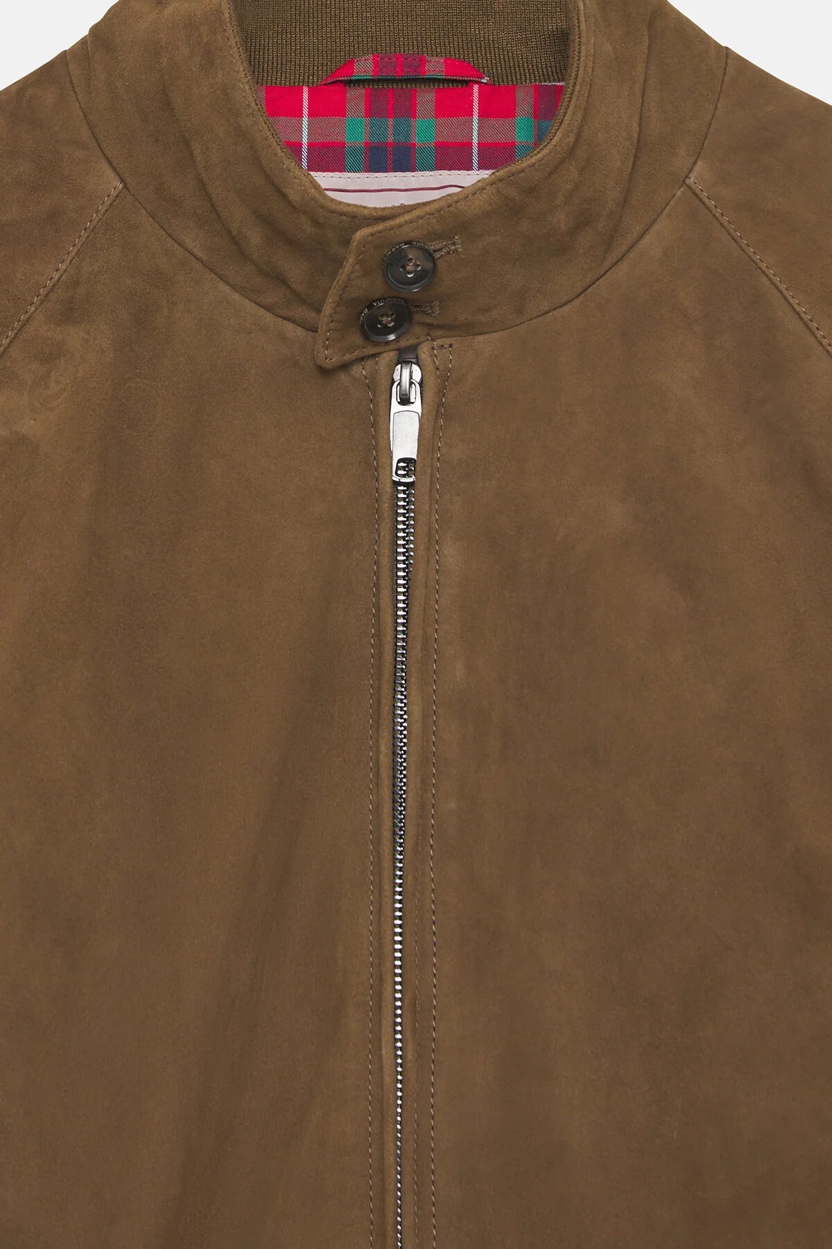 BARACUTA Giubbino Uomo G9 Suede-Dark Olive