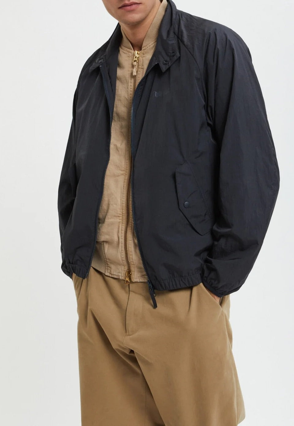 BARACUTA Giubbino Uomo G9 Ripstop-Dark Navy