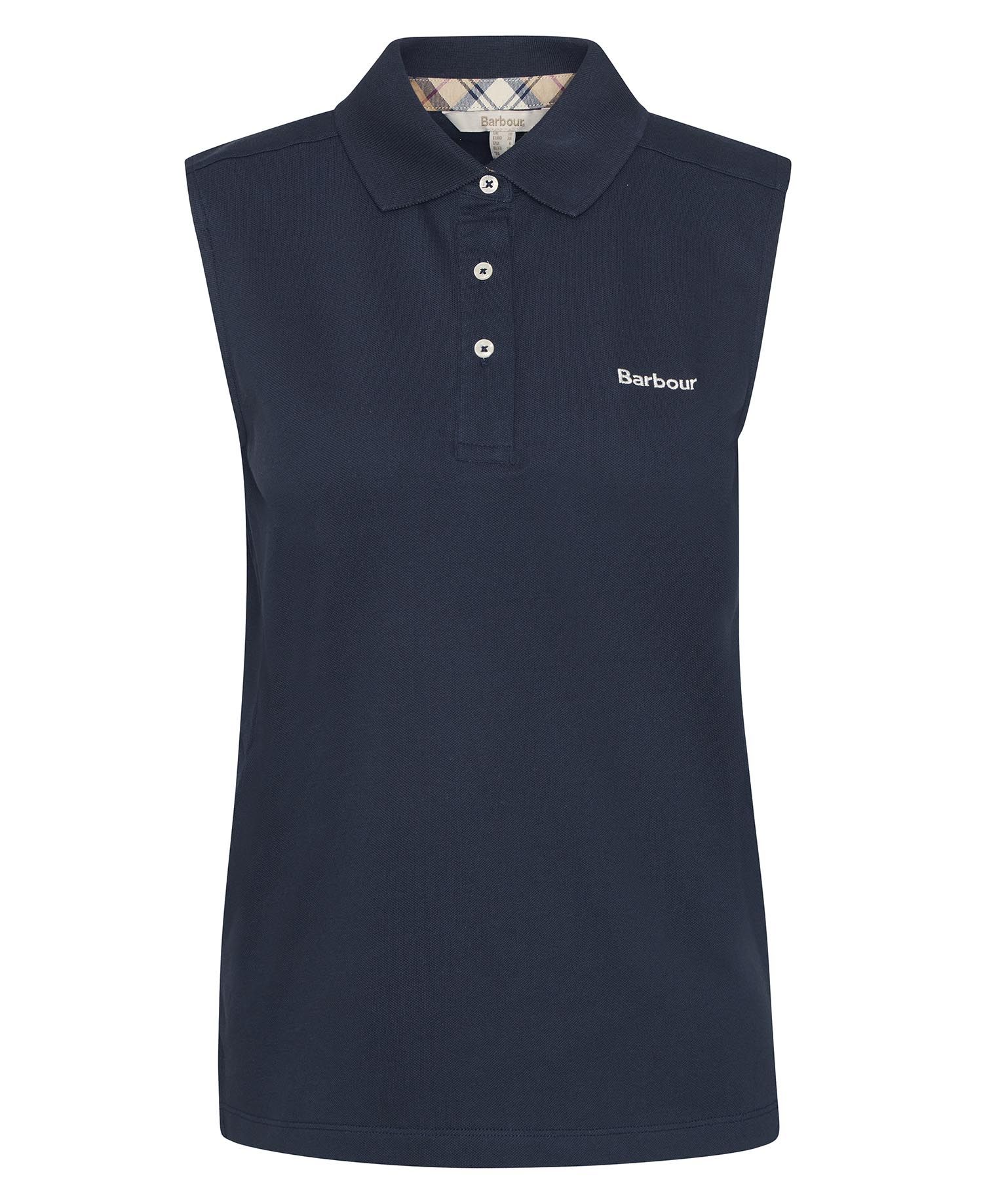 BARBOUR Polo Donna Bowford Sleeveless-Navy