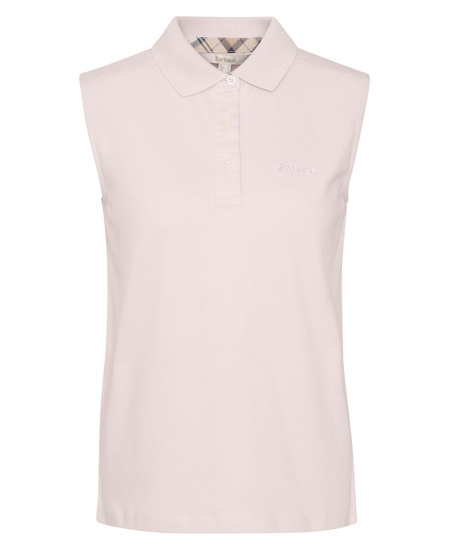 BARBOUR Polo Donna Bowford Sleeveless-Primrose Pink