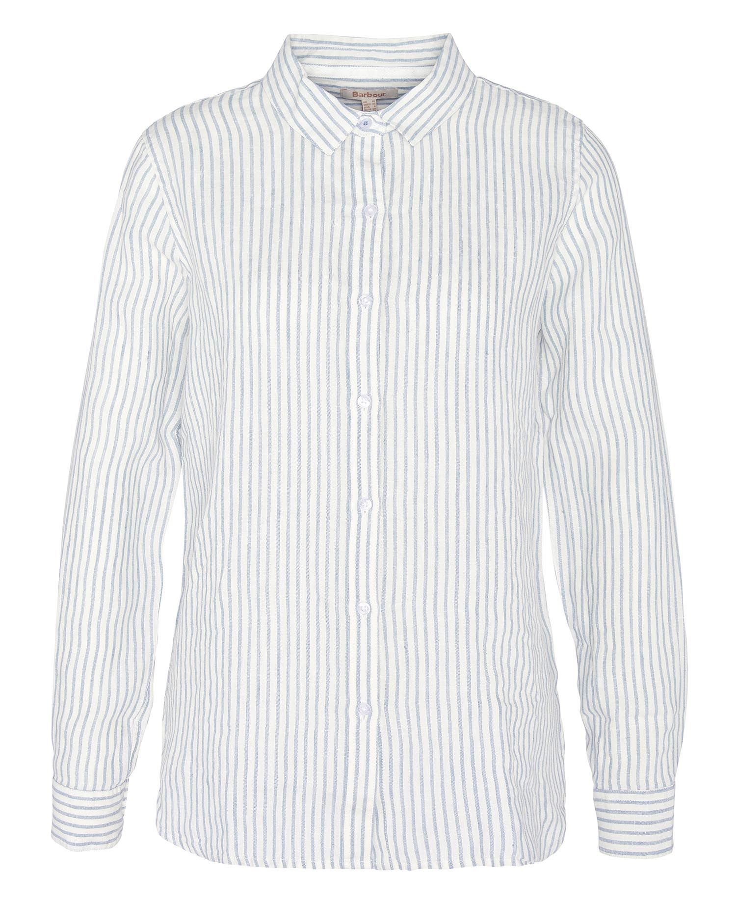 BARBOUR Camicia Donna Marine-Chambray Stripe