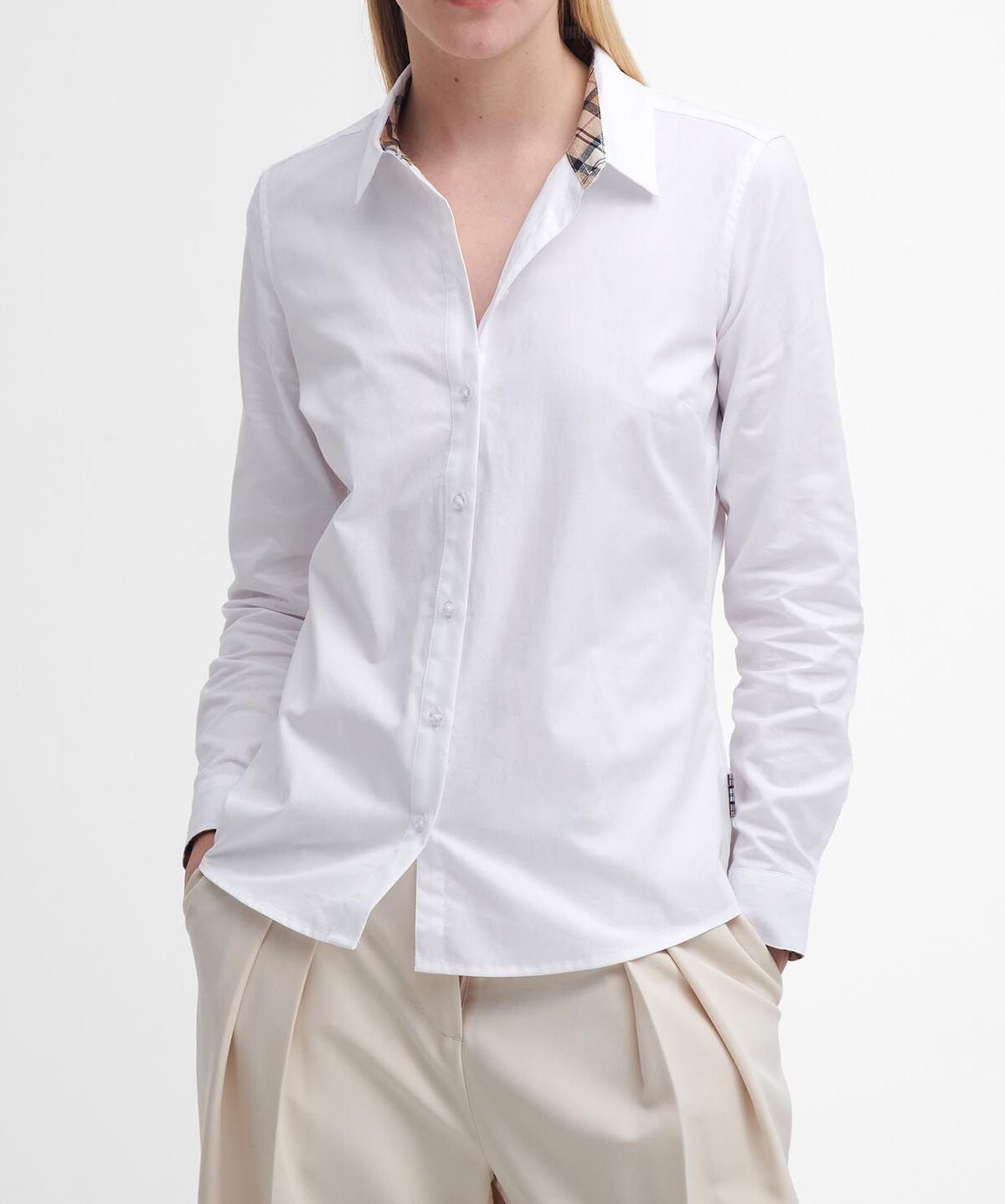 BARBOUR Camicia Donna Derwent-White Hessian Tartan