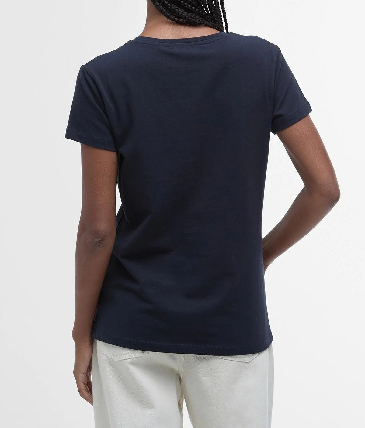 BARBOUR T-Shirt Donna Rowen-Navy