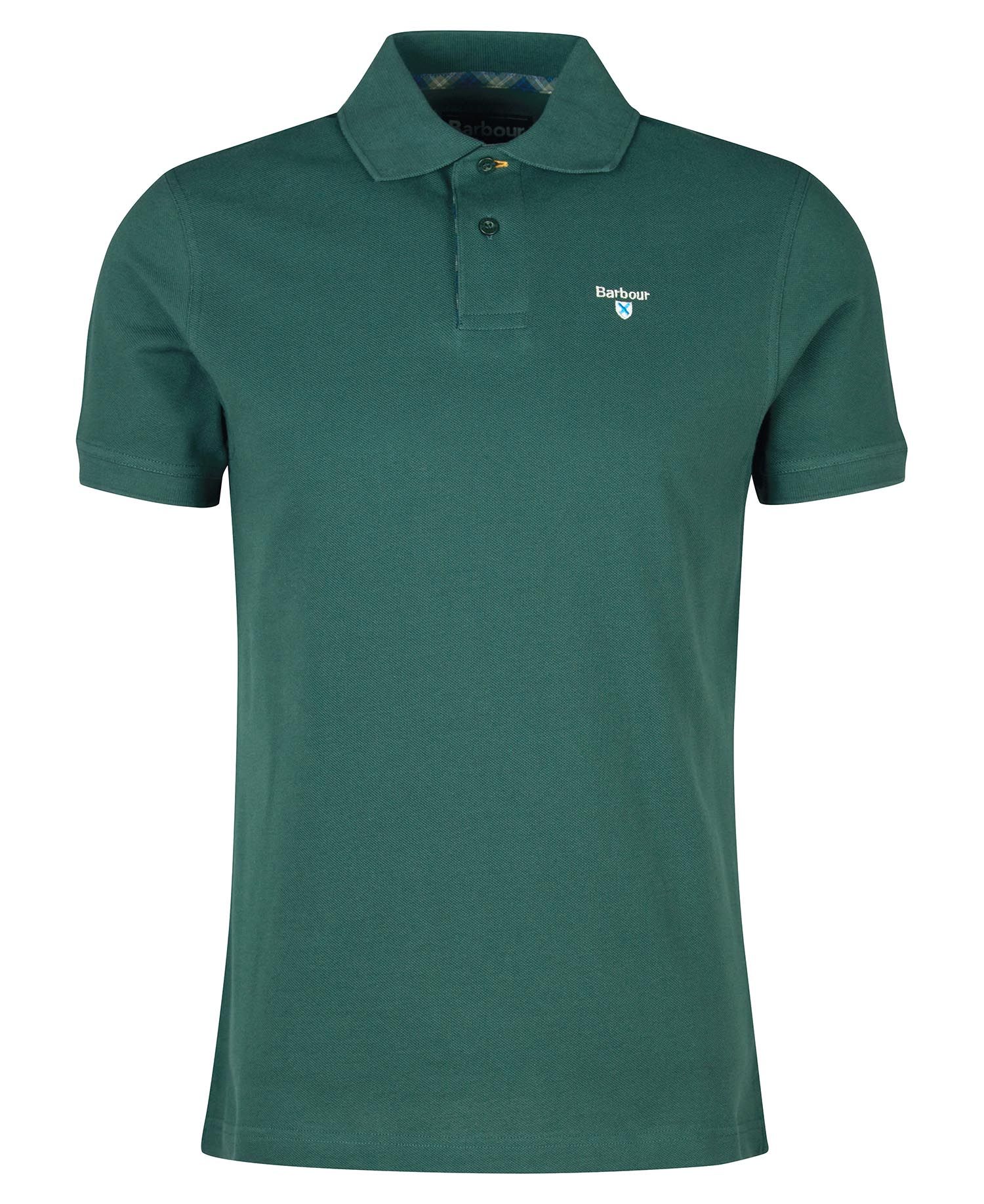 BARBOUR Polo Uomo Tartan Piquet-Green Gables