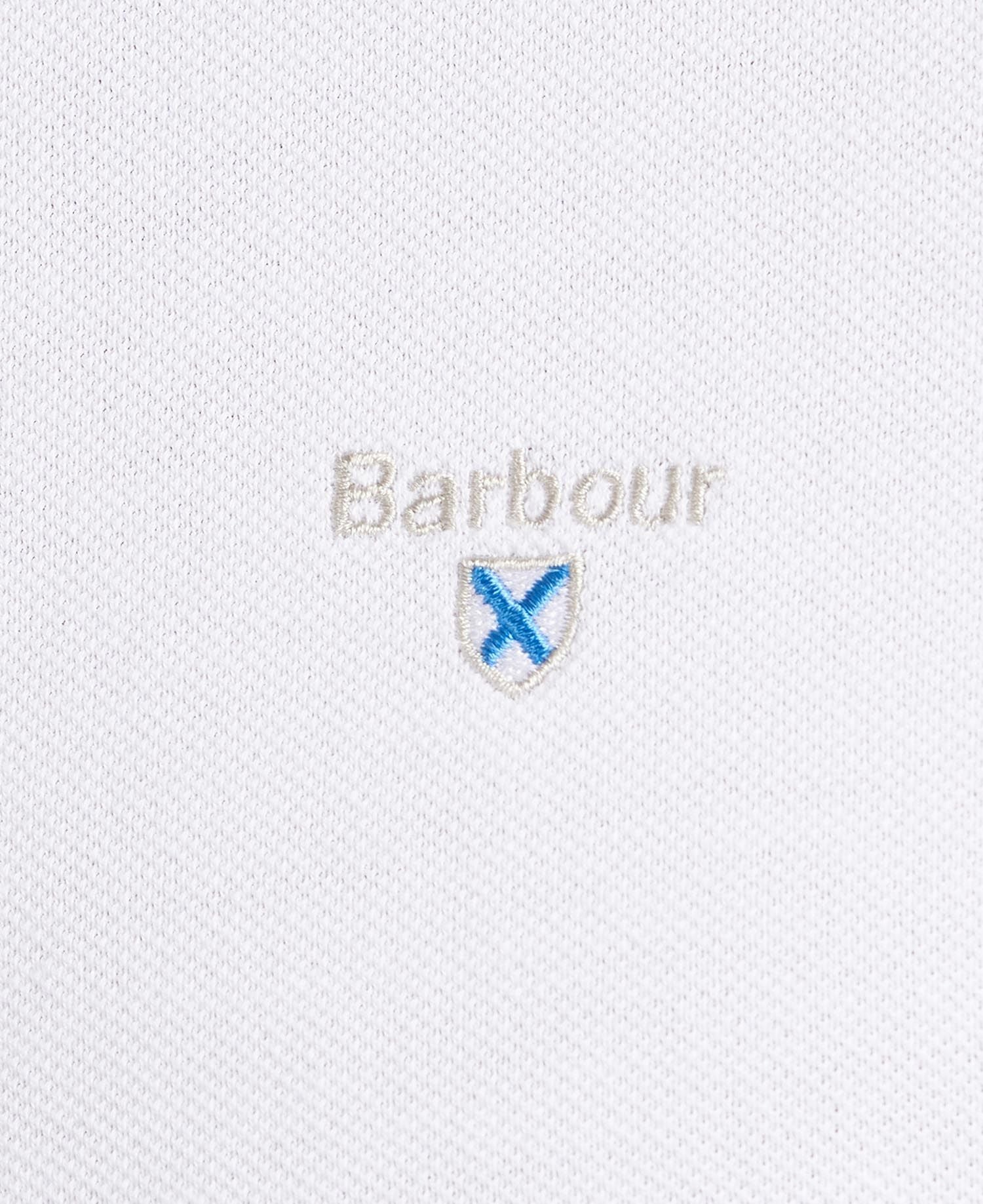 BARBOUR Polo Uomo Tartan Piquet-White