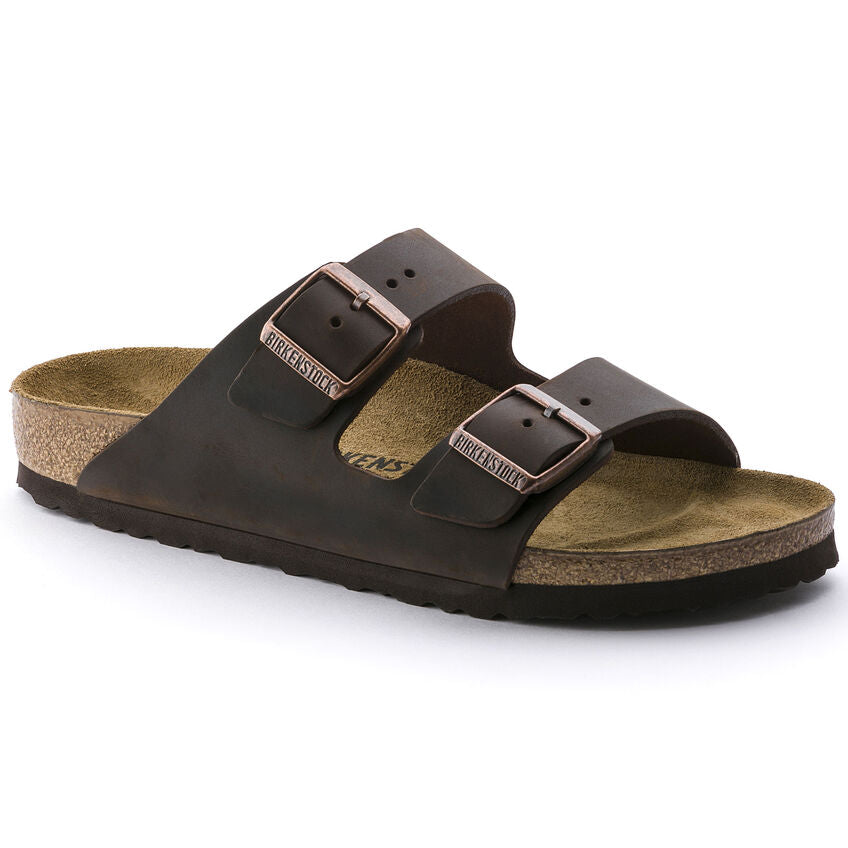 BIRKENSTOCK Ciabatta Unisex Arizona Oiled Leather-Habana