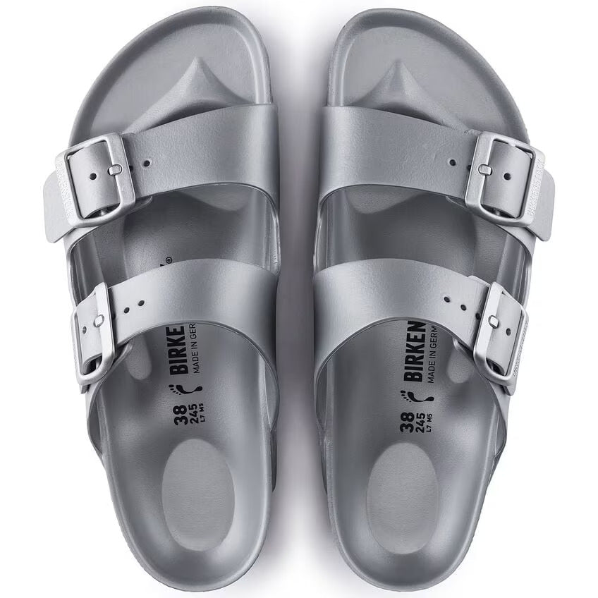 BIRKENSTOCK Ciabatta Donna Arizona EVA-Metallic Silver