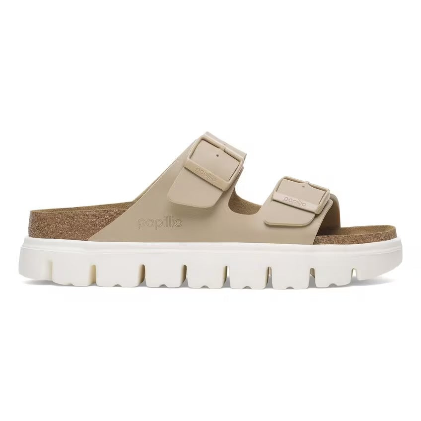 BIRKENSTOCK Ciabatta Donna Arizona Pap Chunky-Sandcastle