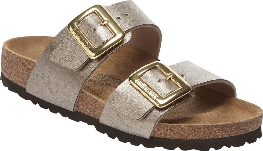 BIRKENSTOCK Ciabatta Donna Sydney Cushion Buckle-Graceful Taupe