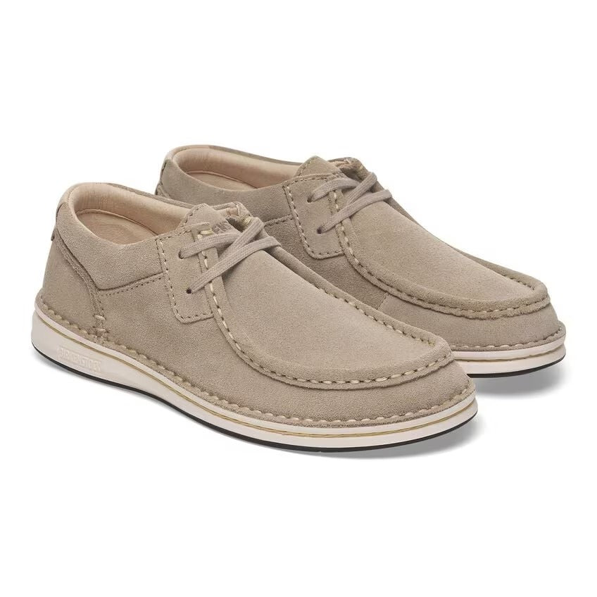 BIRKENSTOCK Mocassino Uomo Pasadena Suede-Taupe