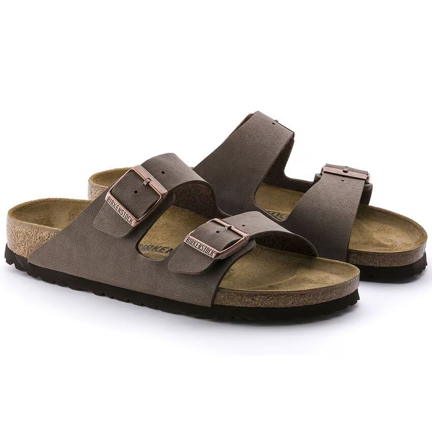 BIRKENSTOCK Ciabatta Unisex Arizona Birko-Flor Nabuk-Mocha