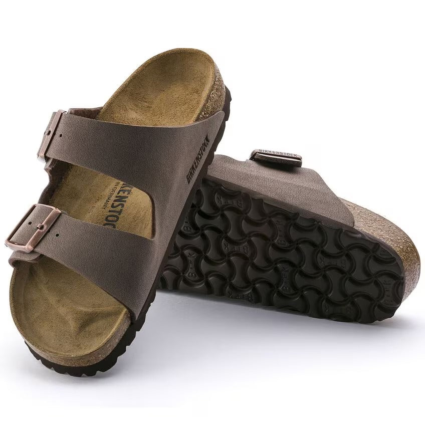 BIRKENSTOCK Ciabatta Unisex Arizona Birko-Flor Nabuk-Mocha