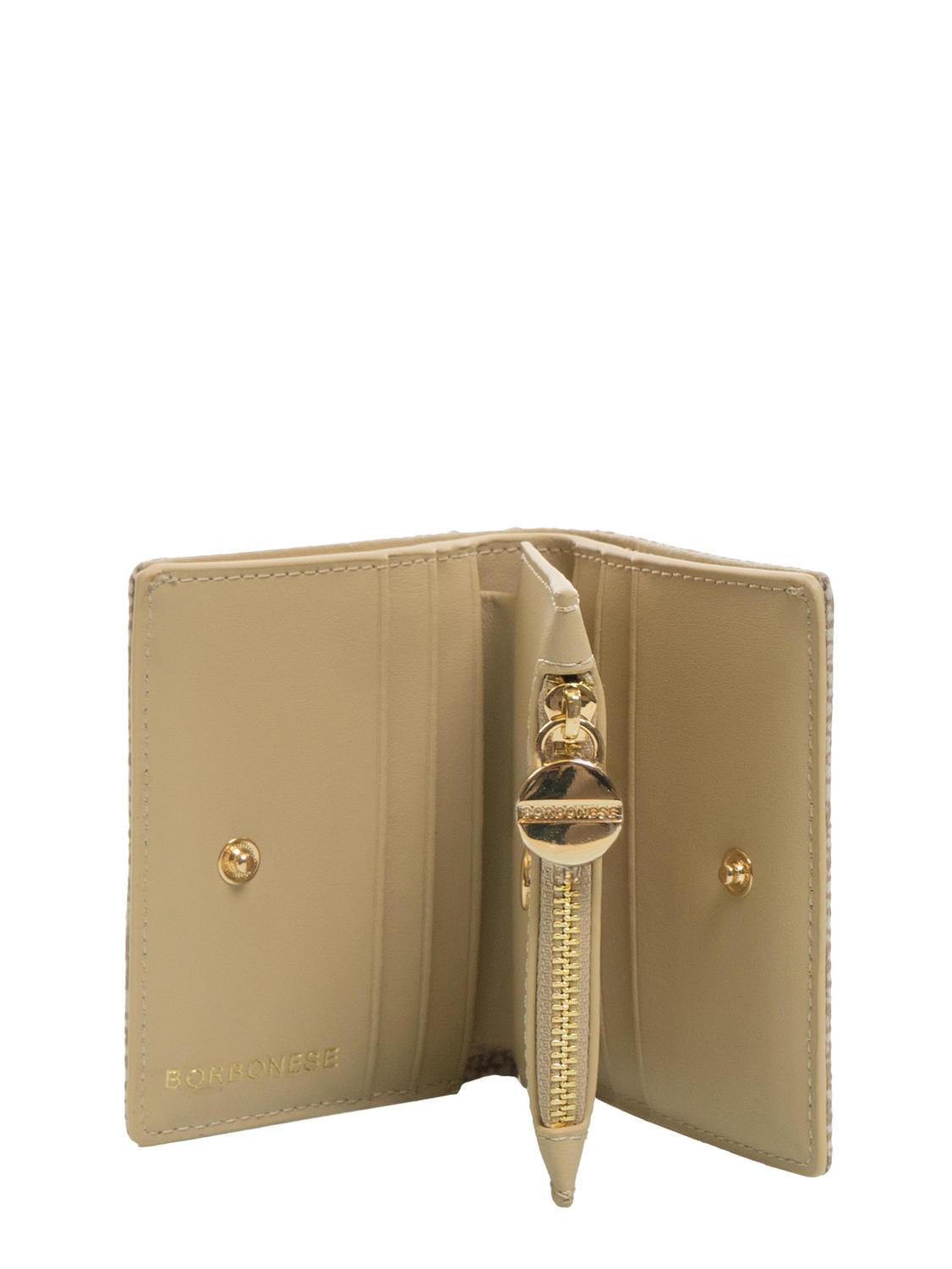 BORBONESE Portafoglio Classic Small-Sabbia