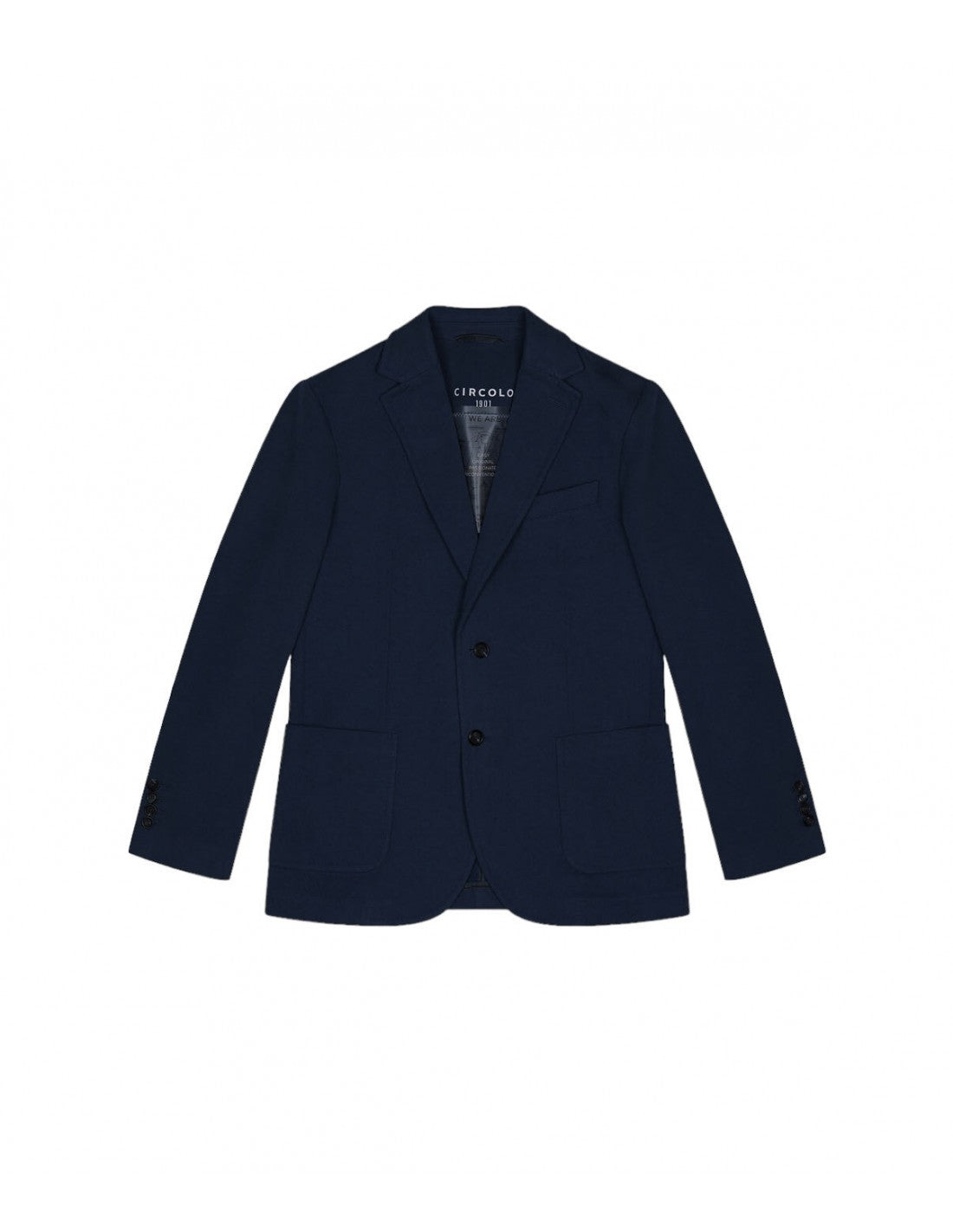 CIRCOLO 1901 Giacca Uomo Basica Premium-Blu Navy