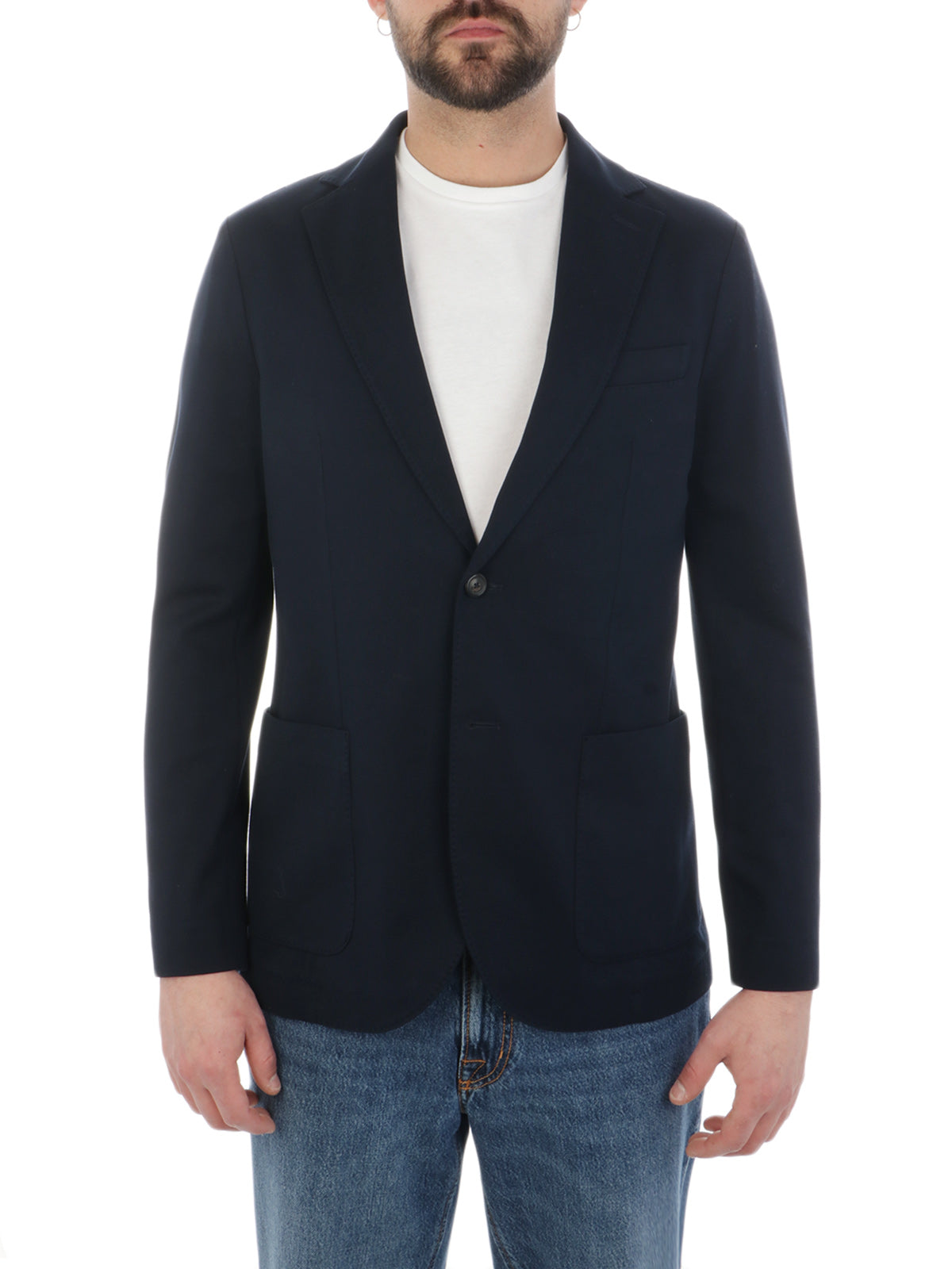CIRCOLO 1901 Giacca Uomo Basica Premium-Blu Navy