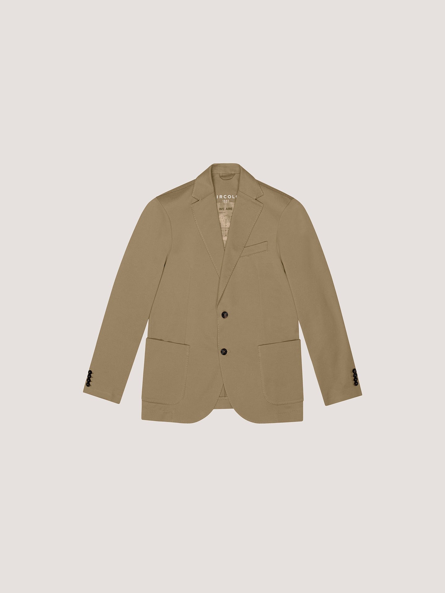 CIRCOLO 1901 Giacca Uomo Basica Premium-Stone