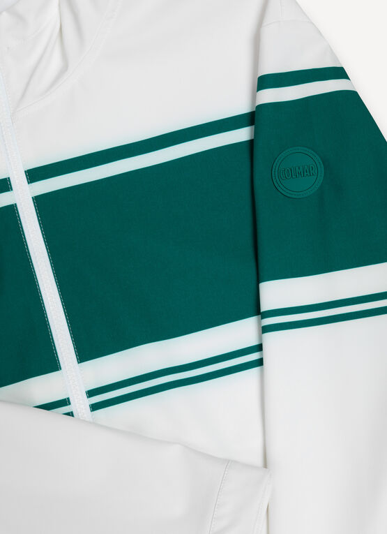 COLMAR Giacca Uomo Softshell Color Block-Bianco