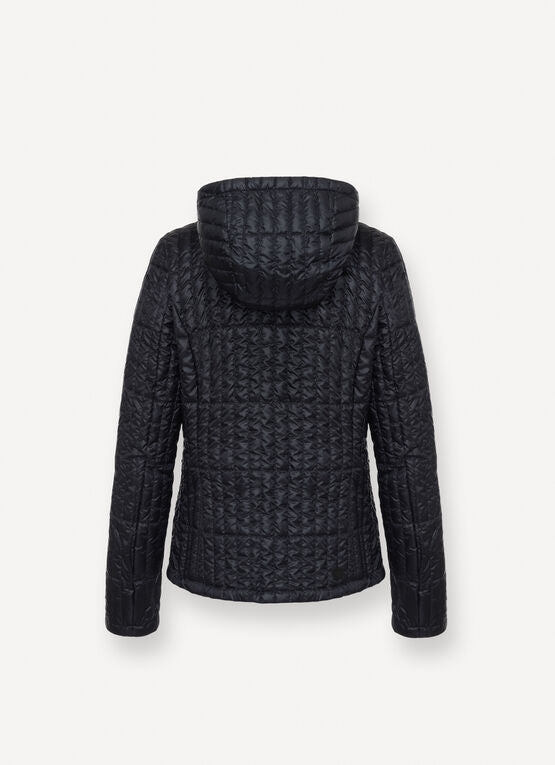 COLMAR Piumino Donna Lucido Leggero-Nero