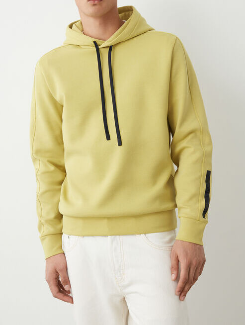COLMAR Felpa Uomo Logo Tape-Giallo Goldsand