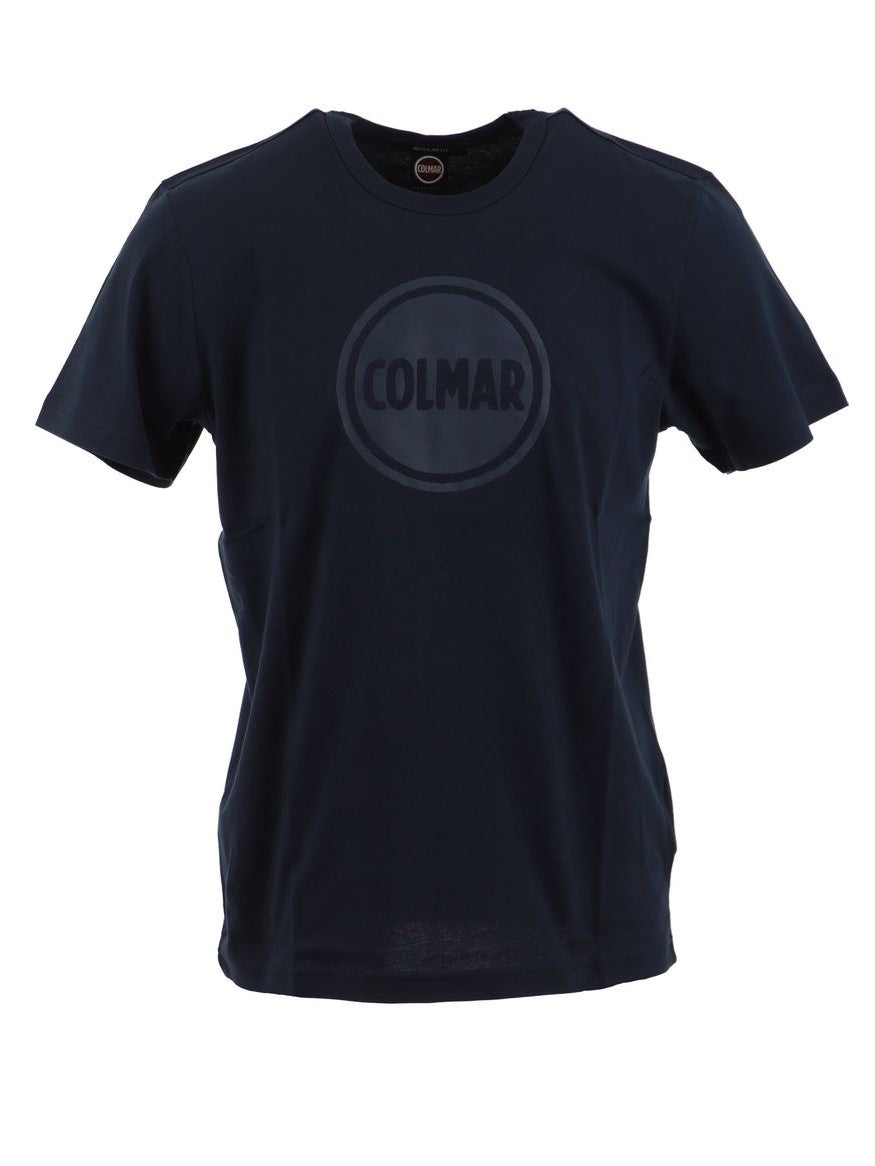 COLMAR T-Shirt Uomo Logo-Navy
