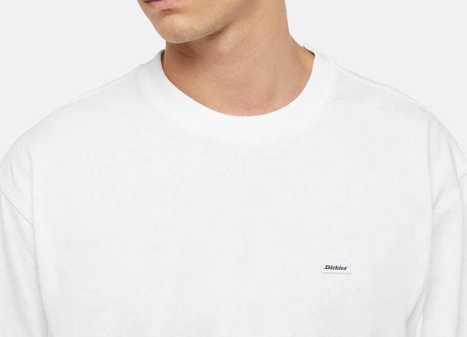 DICKIES T-Shirt Uomo Clancy Heavyweight-White