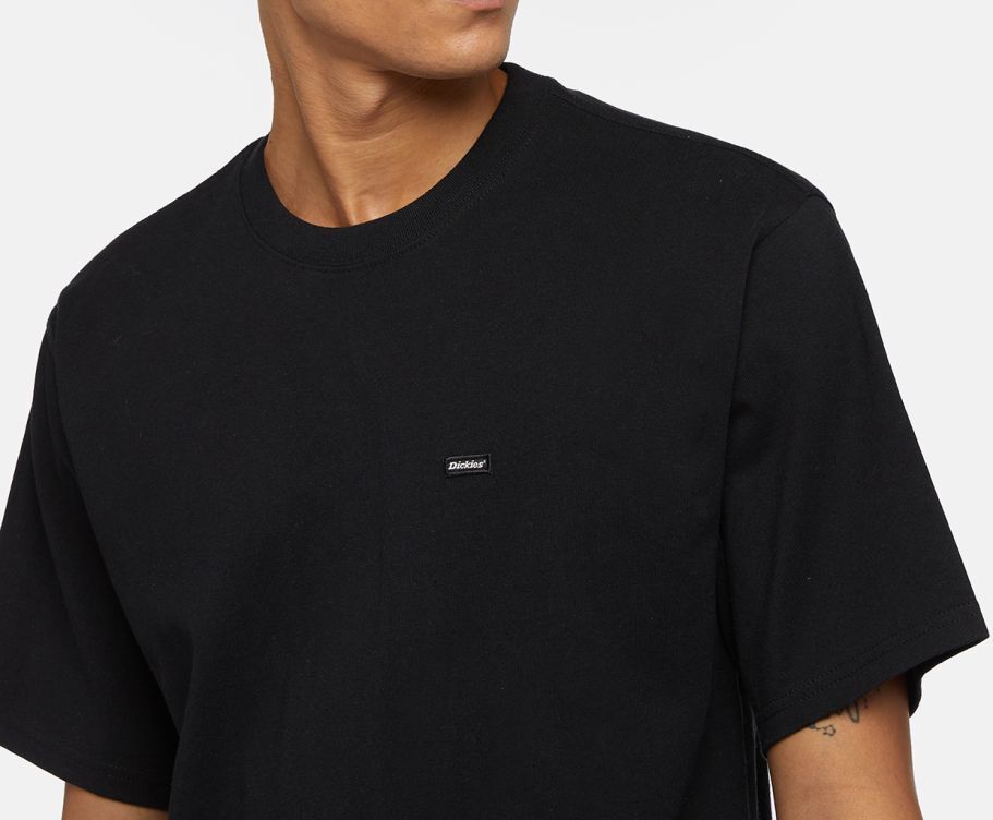 DICKIES T-Shirt Uomo Clancy Heavyweight-Black