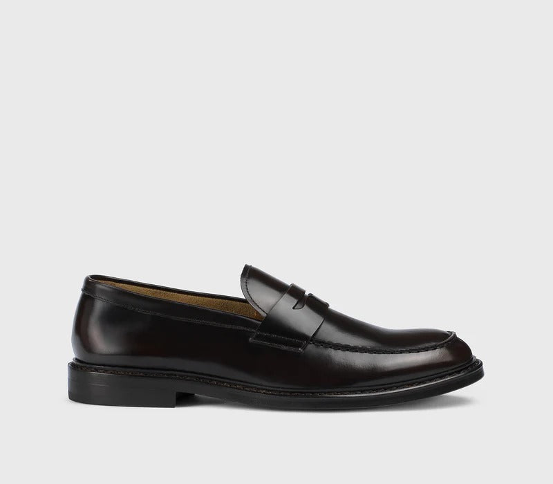 Doucal's Mocassino Penny Horse-Testa di Moro