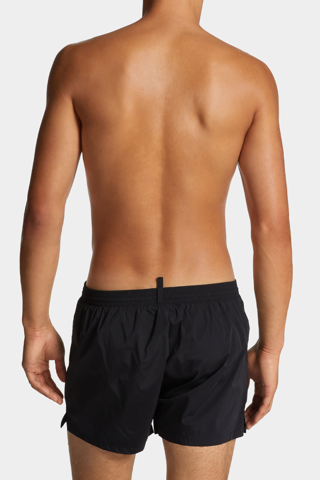 DSQUARED2 Boxer Uomo Midi Side Logo-Black White