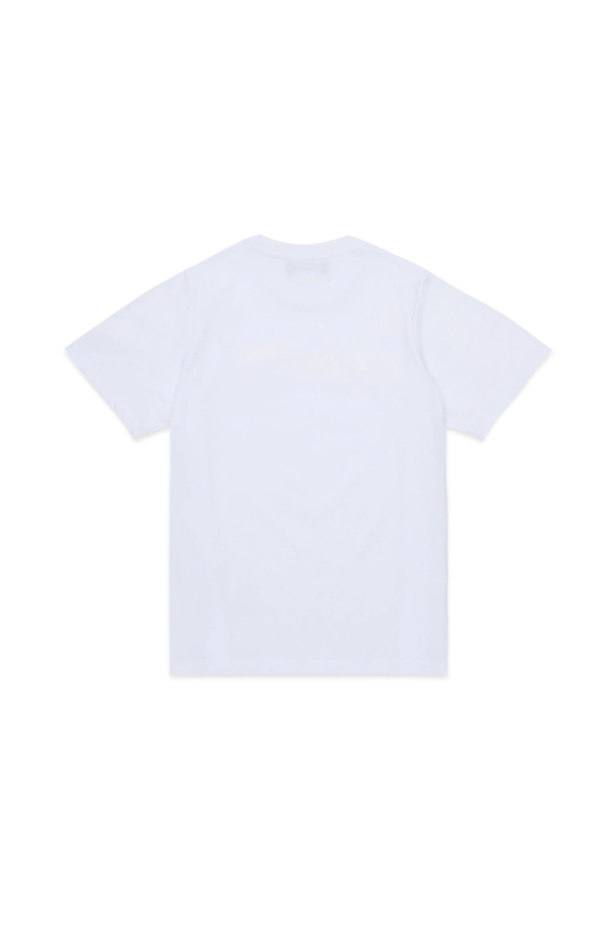 DSQUARED2 T-Shirt Junior Logo Sfumato-Bianco