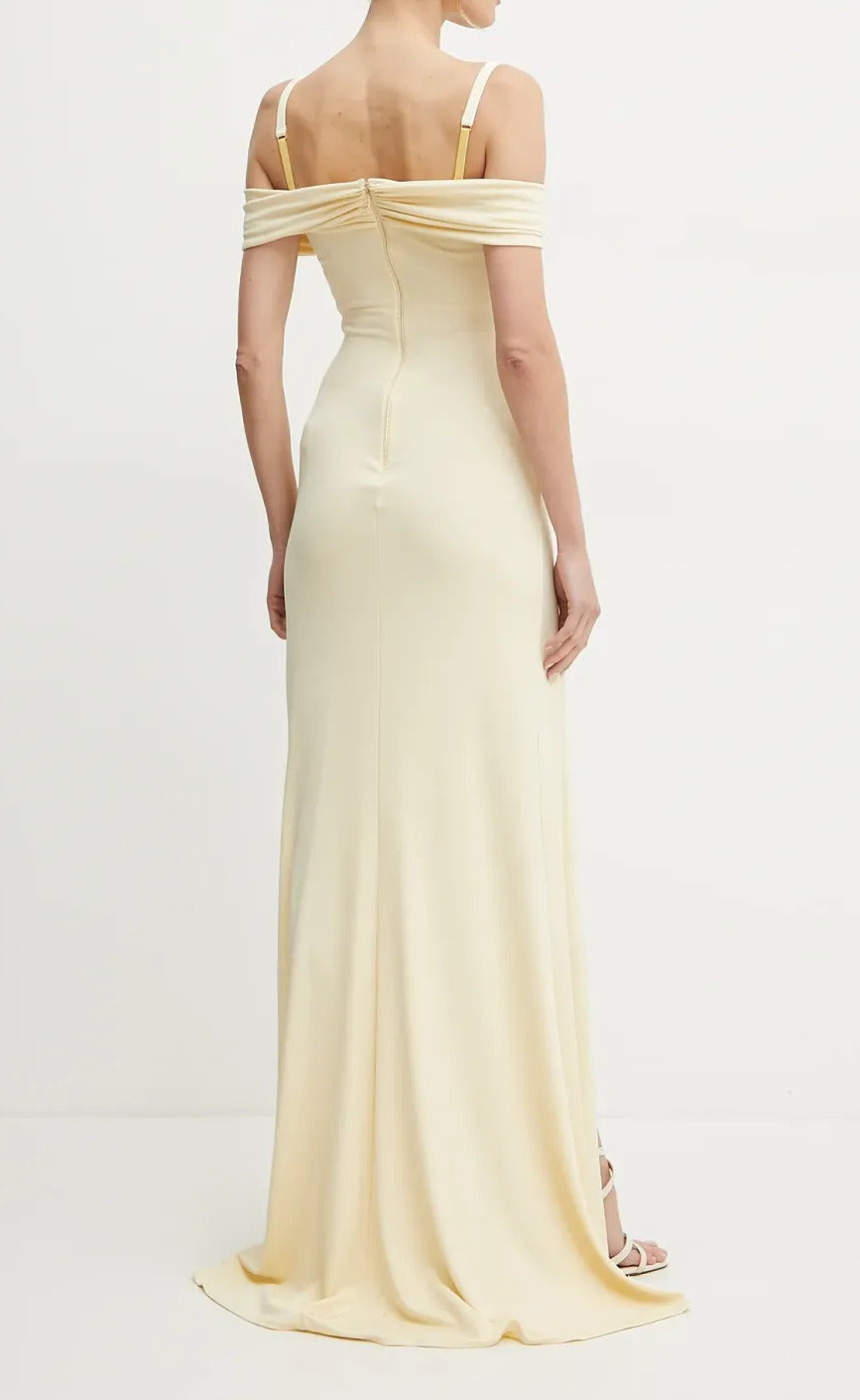 ELISABETTA FRANCHI Abito Red Carpet Jersey Crêpe-Lemonade