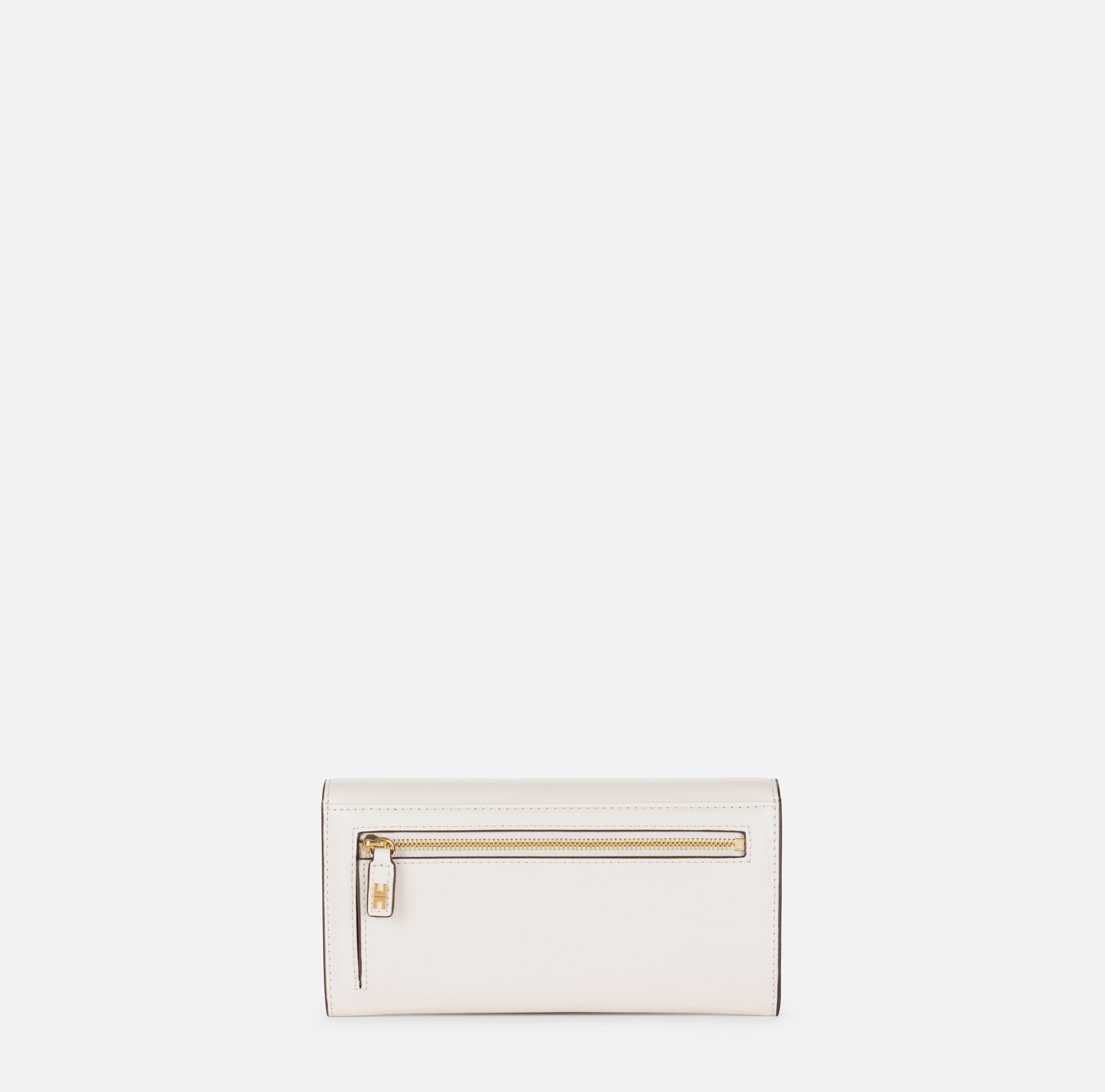 ELISABETTA FRANCHI Portafoglio Grande Placca Logo-Burro