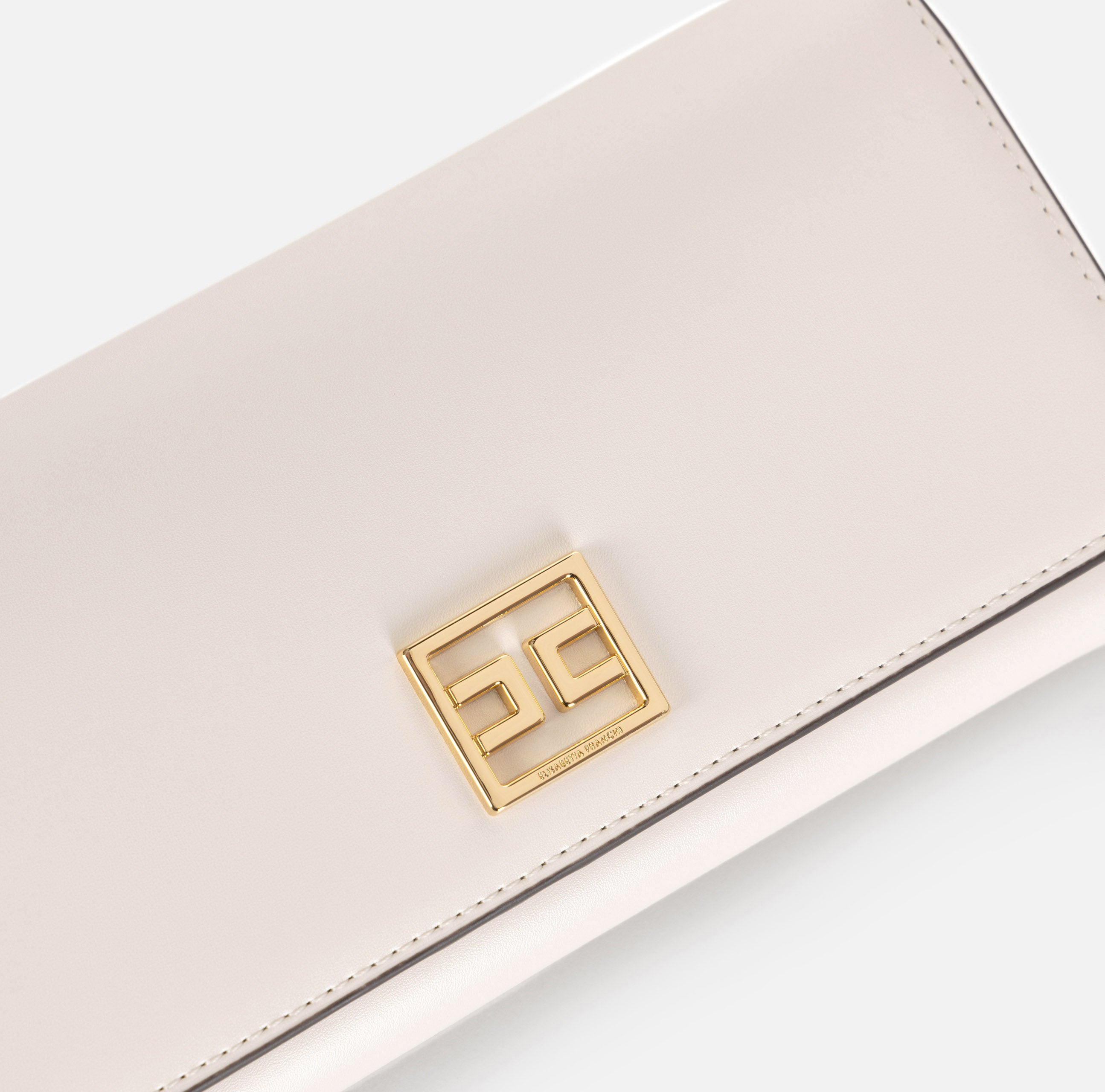 ELISABETTA FRANCHI Portafoglio Grande Placca Logo-Burro