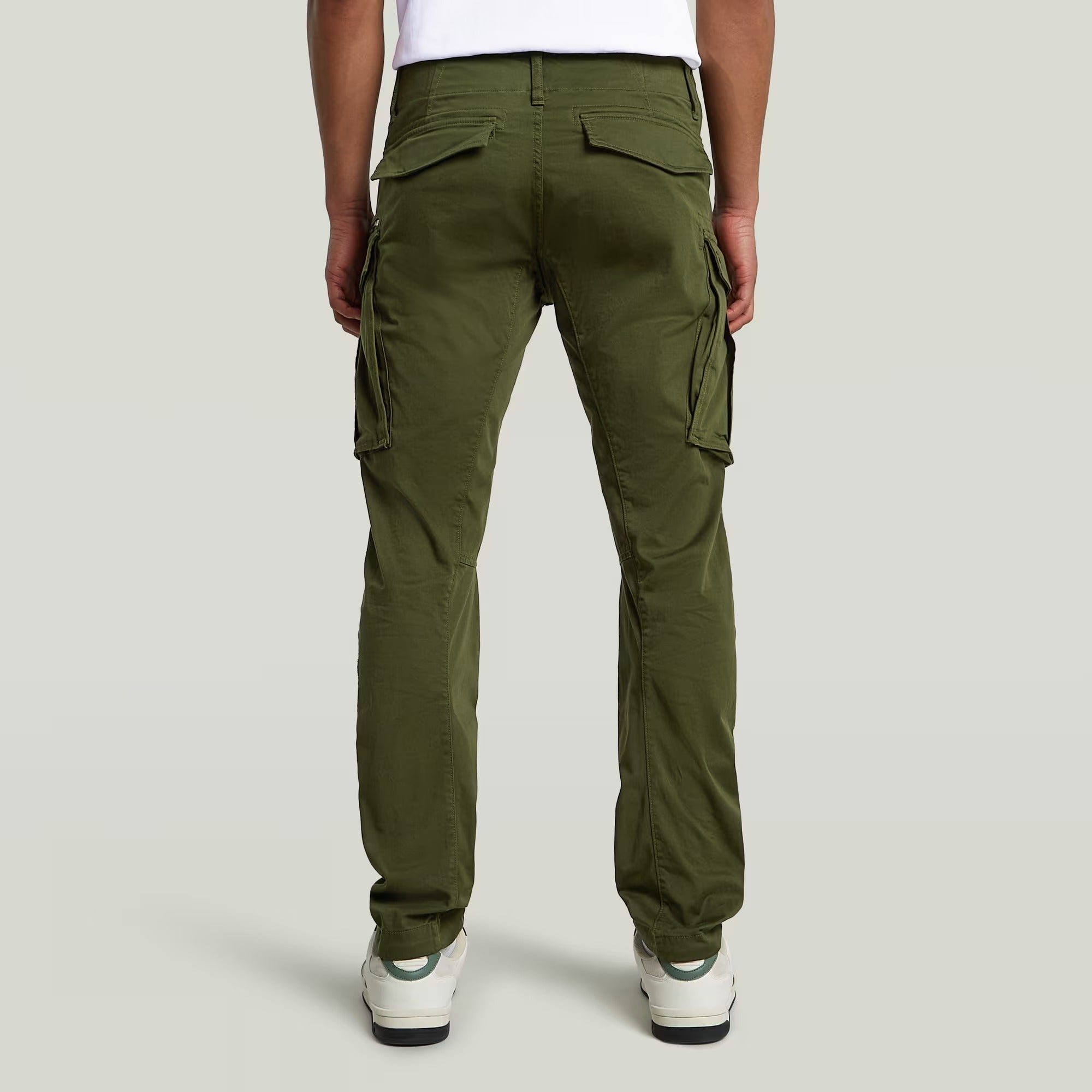 G-STAR RAW Pantalone Uomo Rovic Zip 3D Regular Tapered-Bronze Green