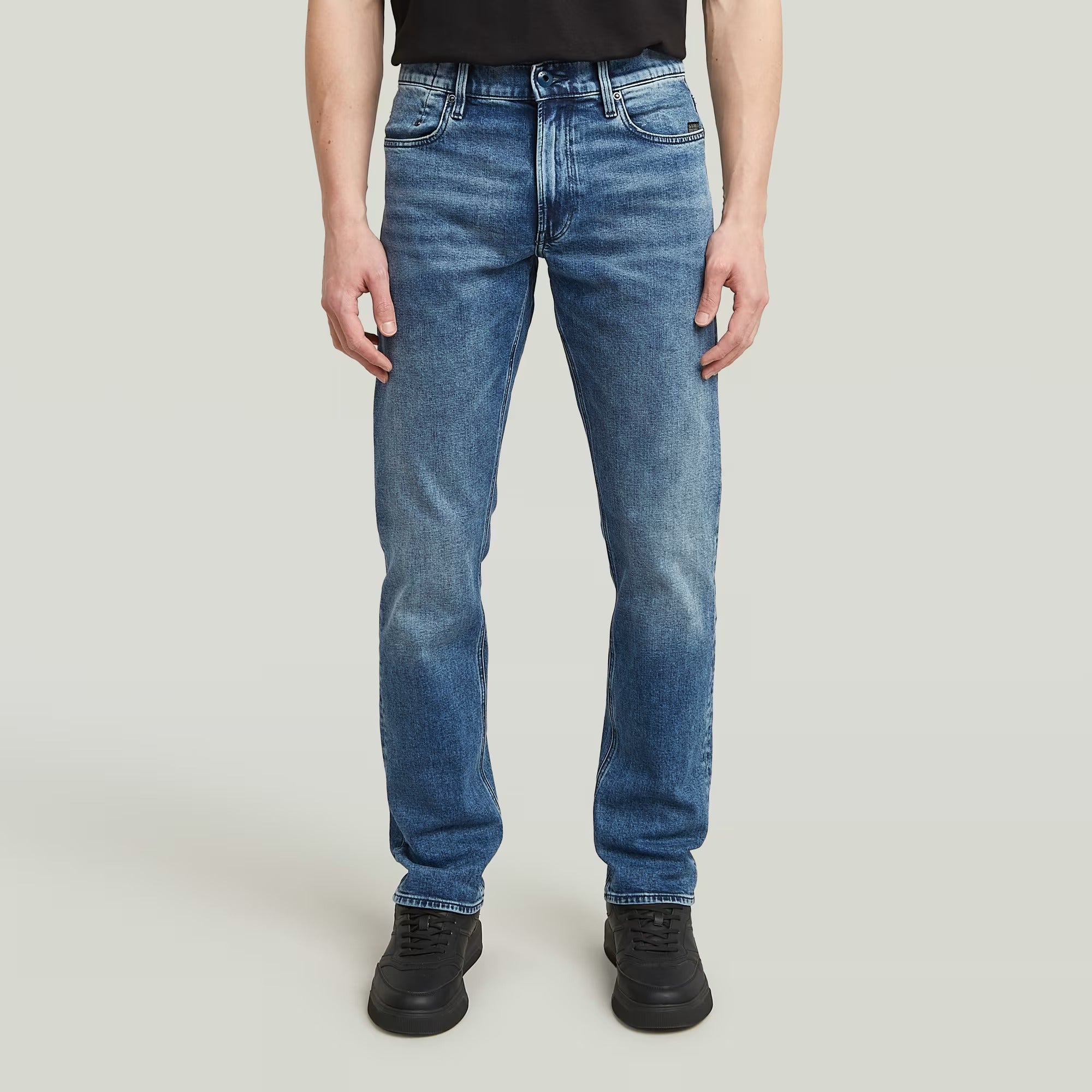 G-STAR RAW Jeans Uomo Mosa Straight-Faded Cascade