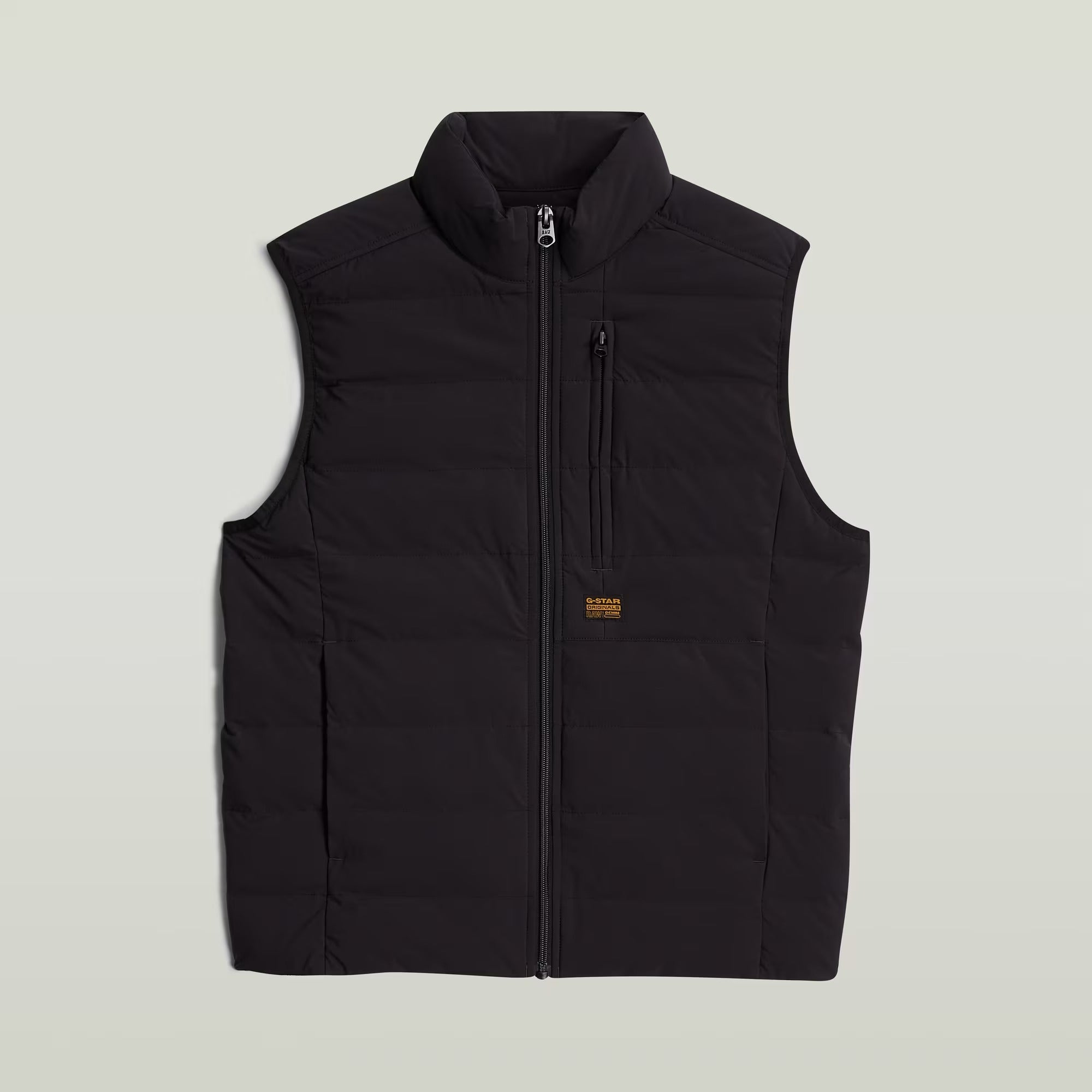 G-STAR RAW Smanicato Uomo Foundation Liner Vest-Dark Black