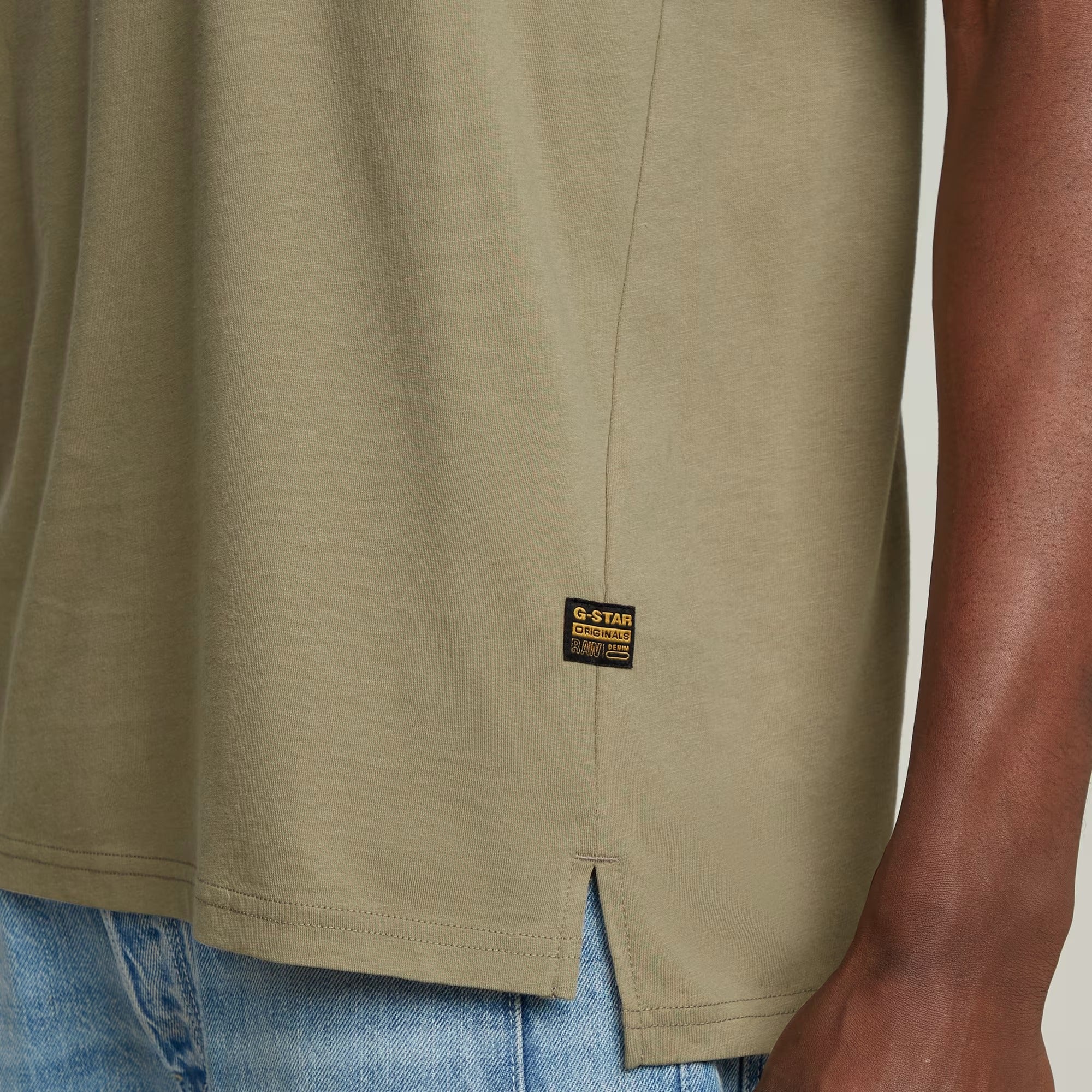 G-STAR RAW T-Shirt Uomo Nifous-Ensis Green
