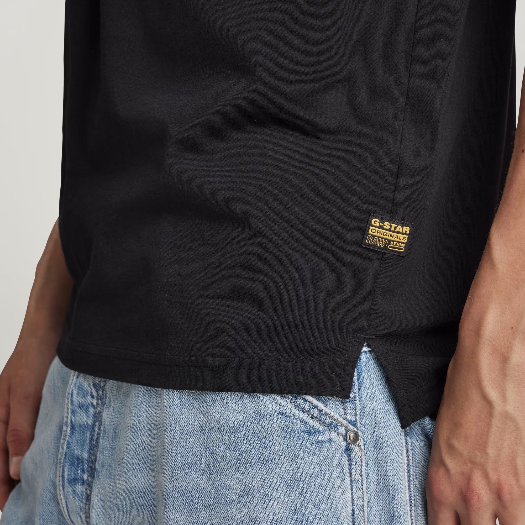G-STAR RAW T-Shirt Uomo Nifous-Dark Black