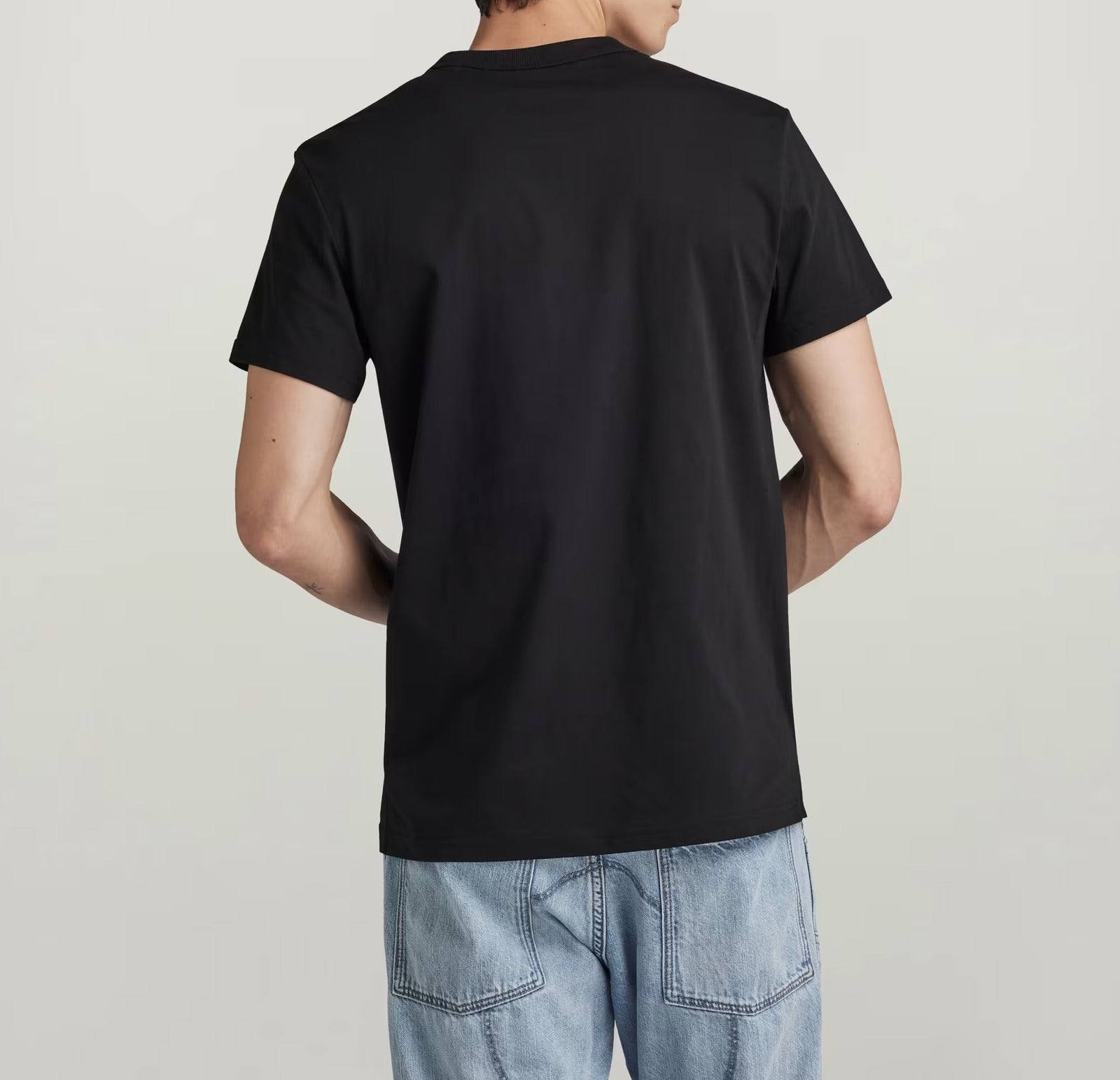 G-STAR RAW T-Shirt Uomo Nifous-Dark Black