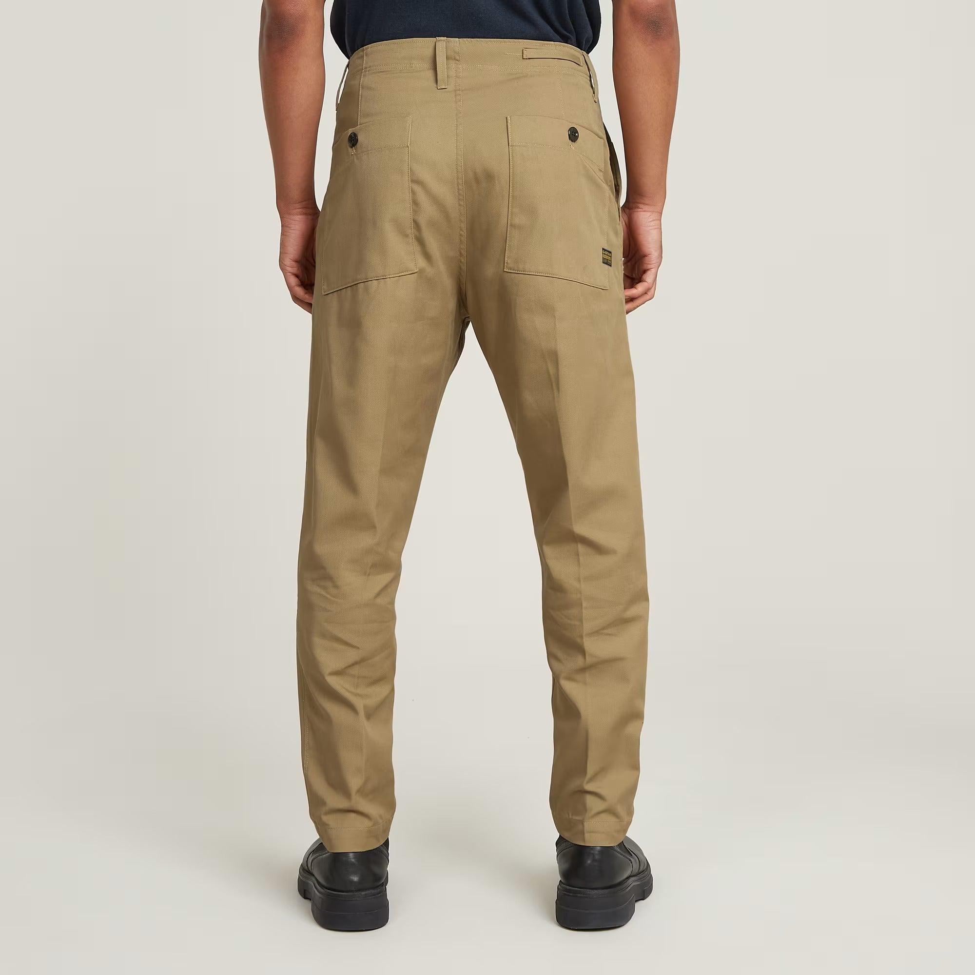 G-STAR RAW Pantalone Uomo Pleated Chino Relaxed Taperde-Toggee
