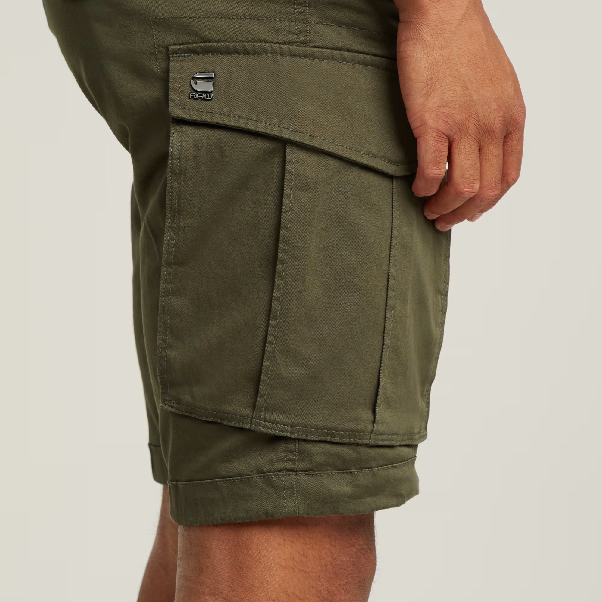 G-STAR RAW Shorts Uomo Rovic Zip Regular-Grey