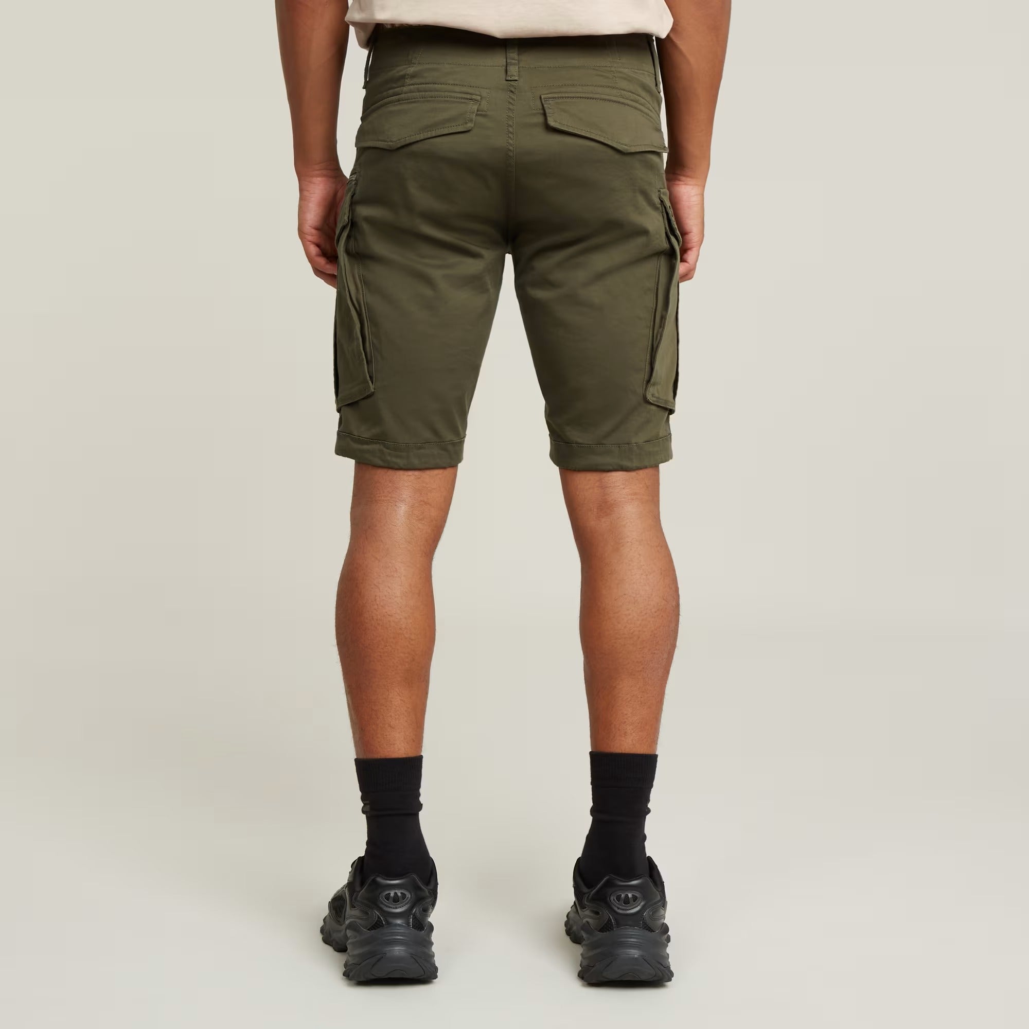 G-STAR RAW Shorts Uomo Rovic Zip Regular-Grey