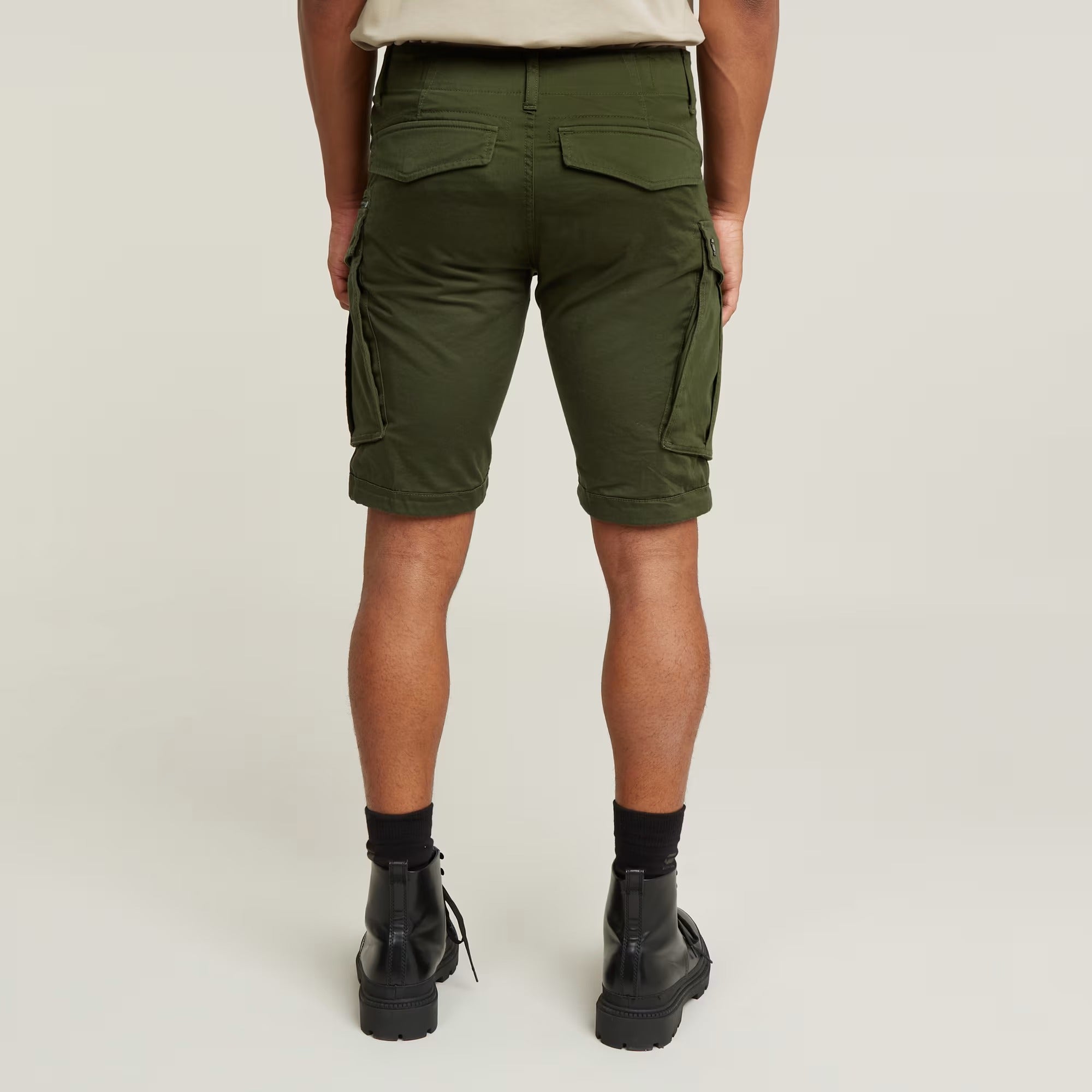 G-STAR RAW Shorts Uomo Rovic Zip Regular-Bronze Green