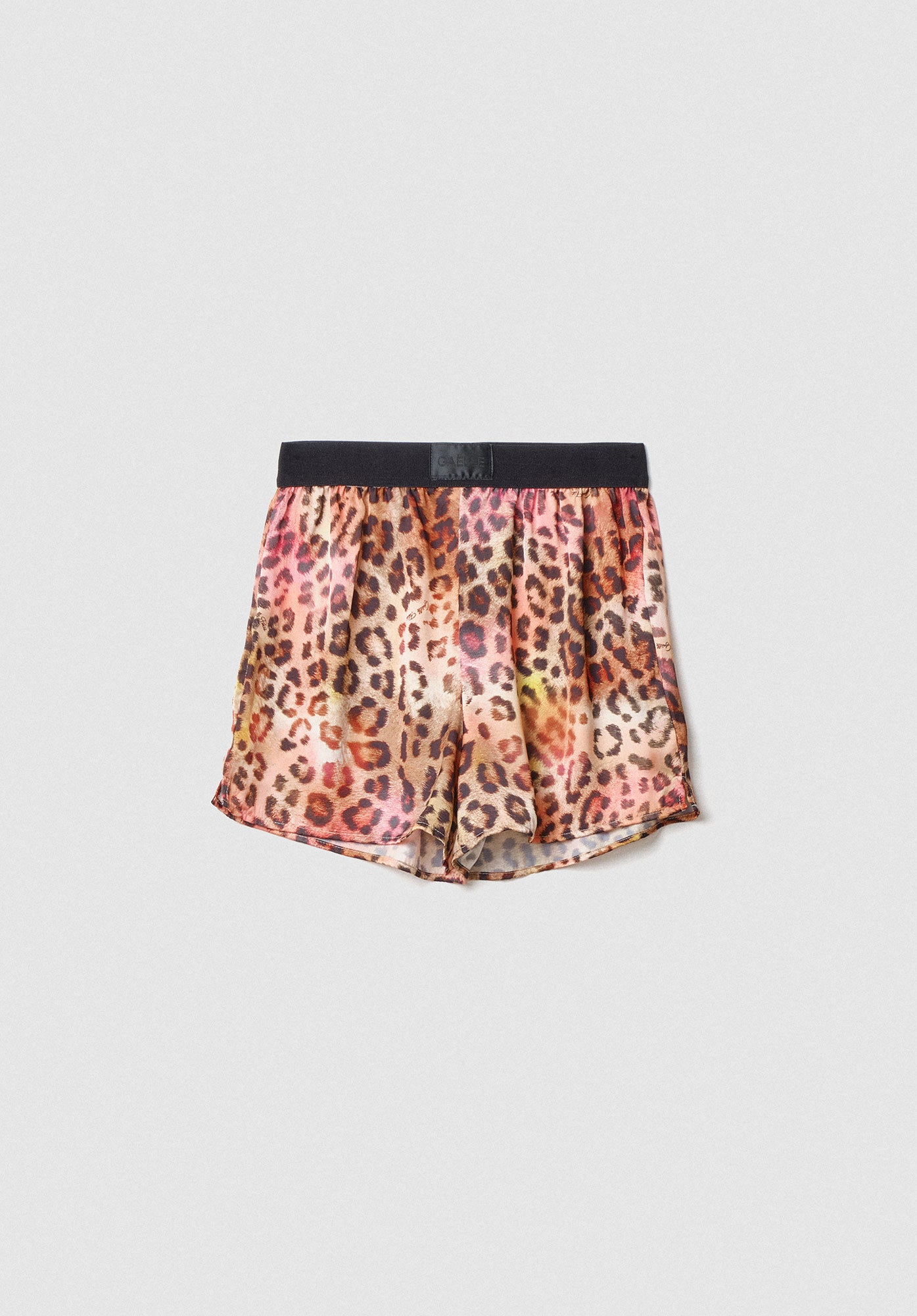 GAELLE PARIS Shorts Donna Raso Stampato Animalier-Macula Multicolor