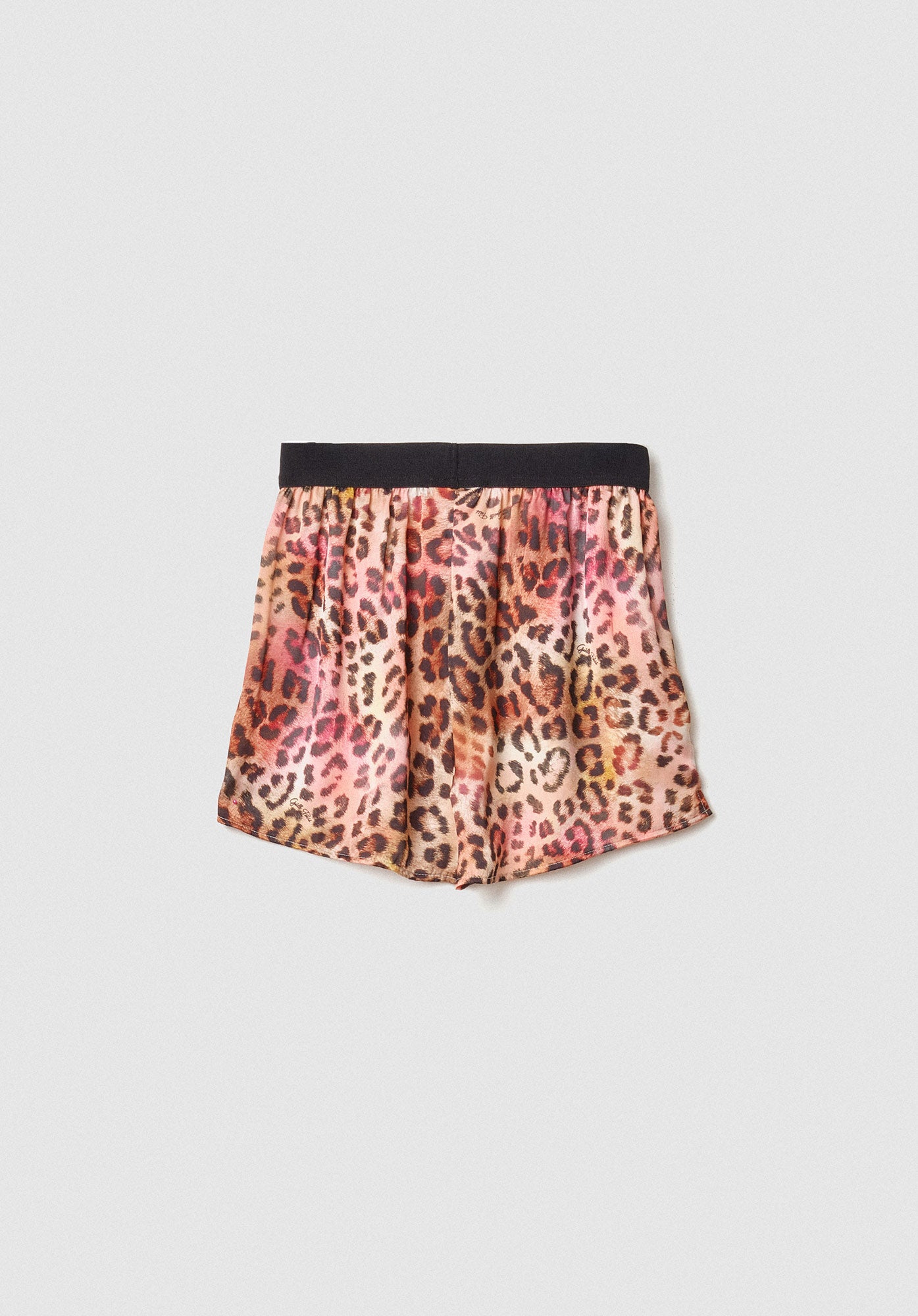 GAELLE PARIS Shorts Donna Raso Stampato Animalier-Macula Multicolor