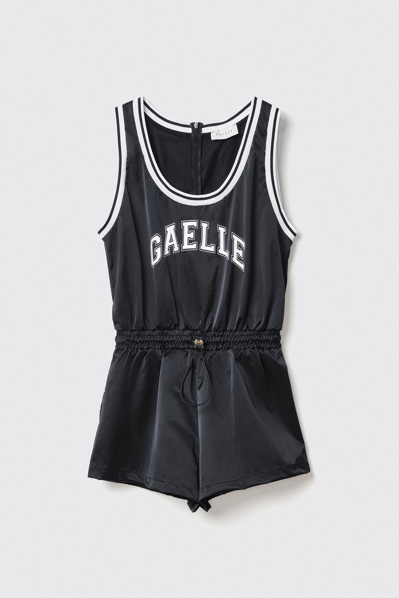 GAELLE PARIS Tuta Donna Logo College-Nero
