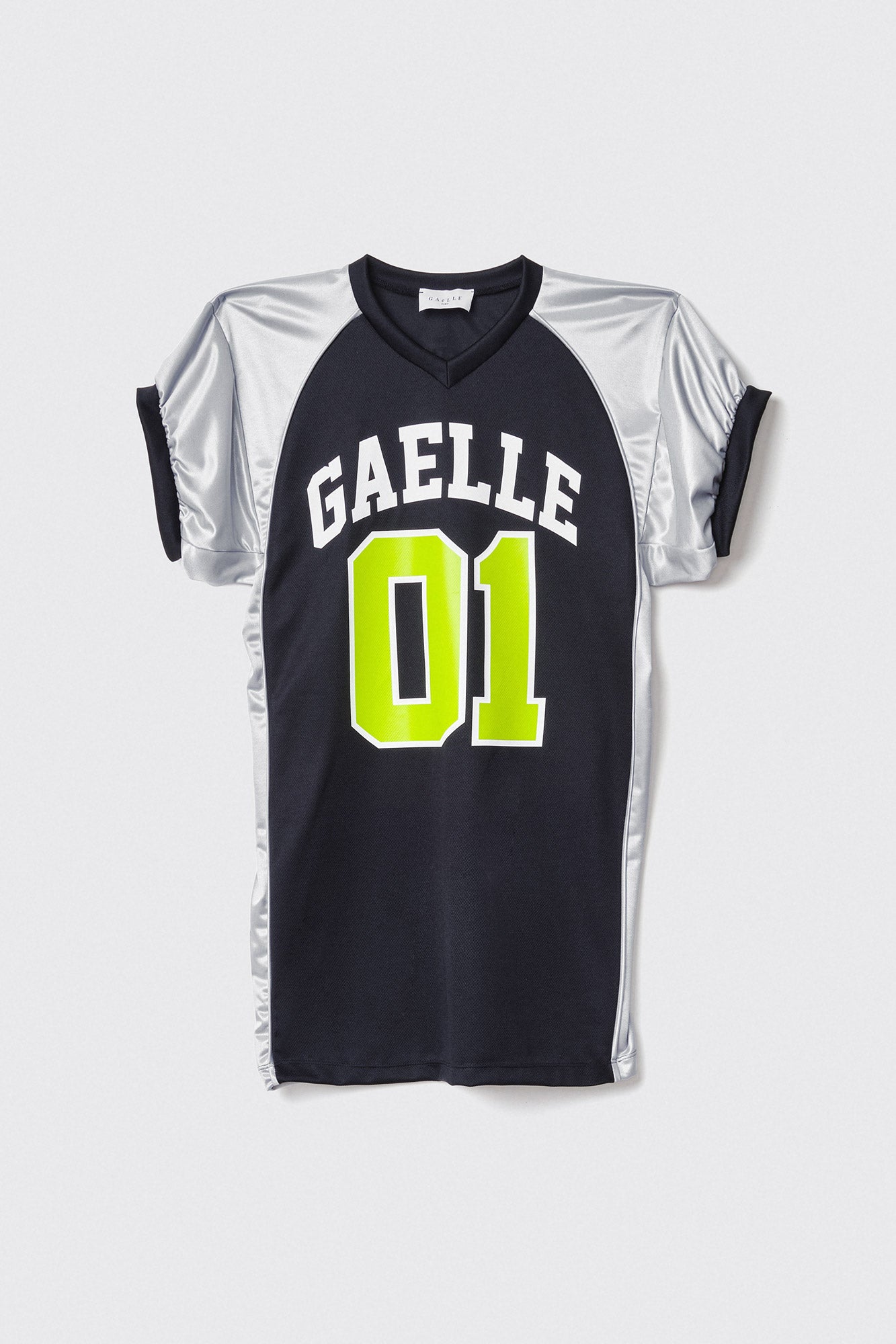 GAELLE PARIS Abito Corto Donna Rugby-Nero