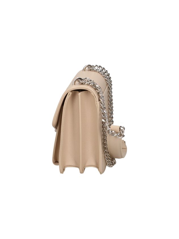GAELLE PARIS Reg Shoulder Strap Logo Metallo-Safari