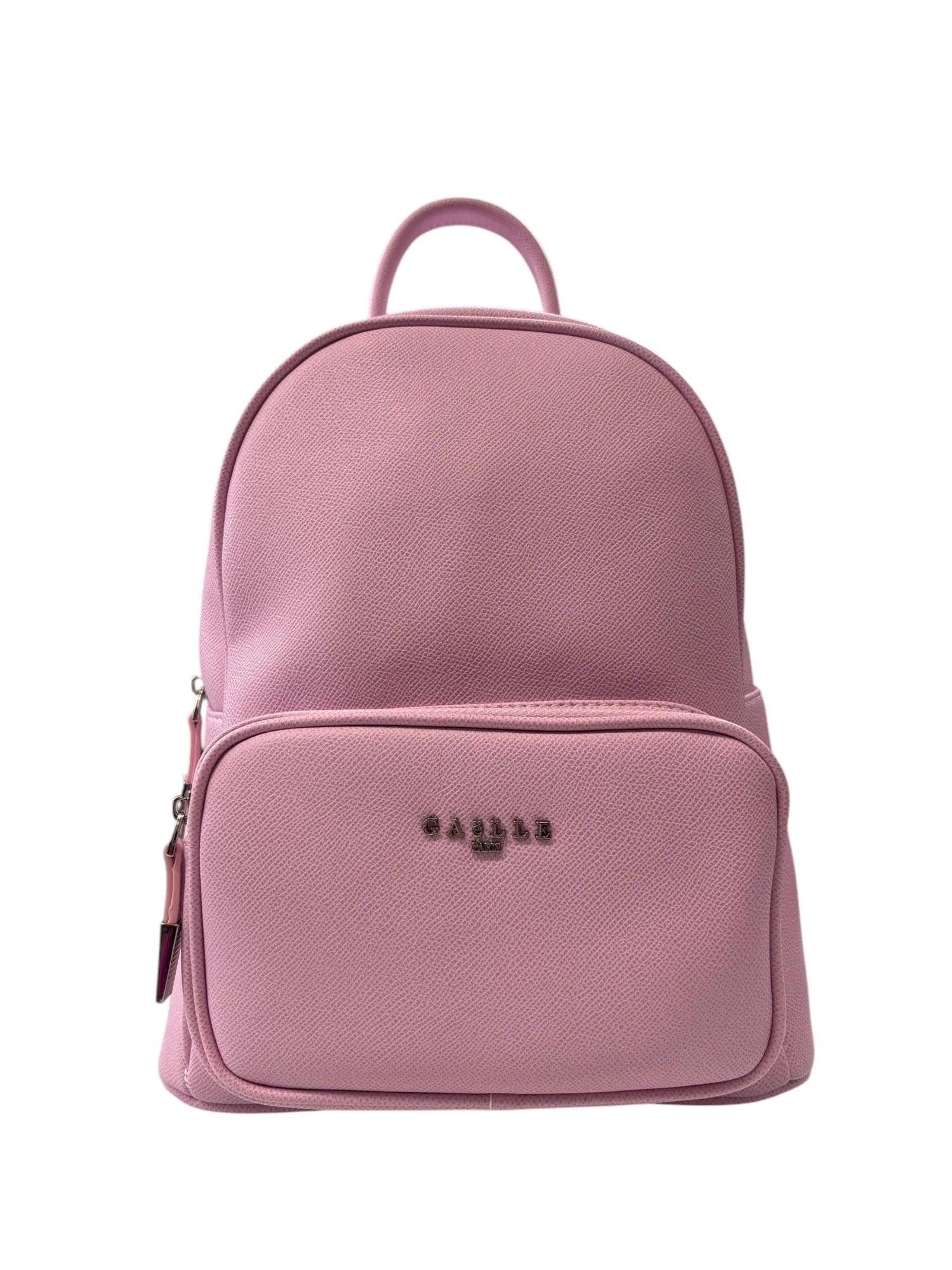 GAELLE PARIS Zaino Backpack Logo Metallo-Rosa
