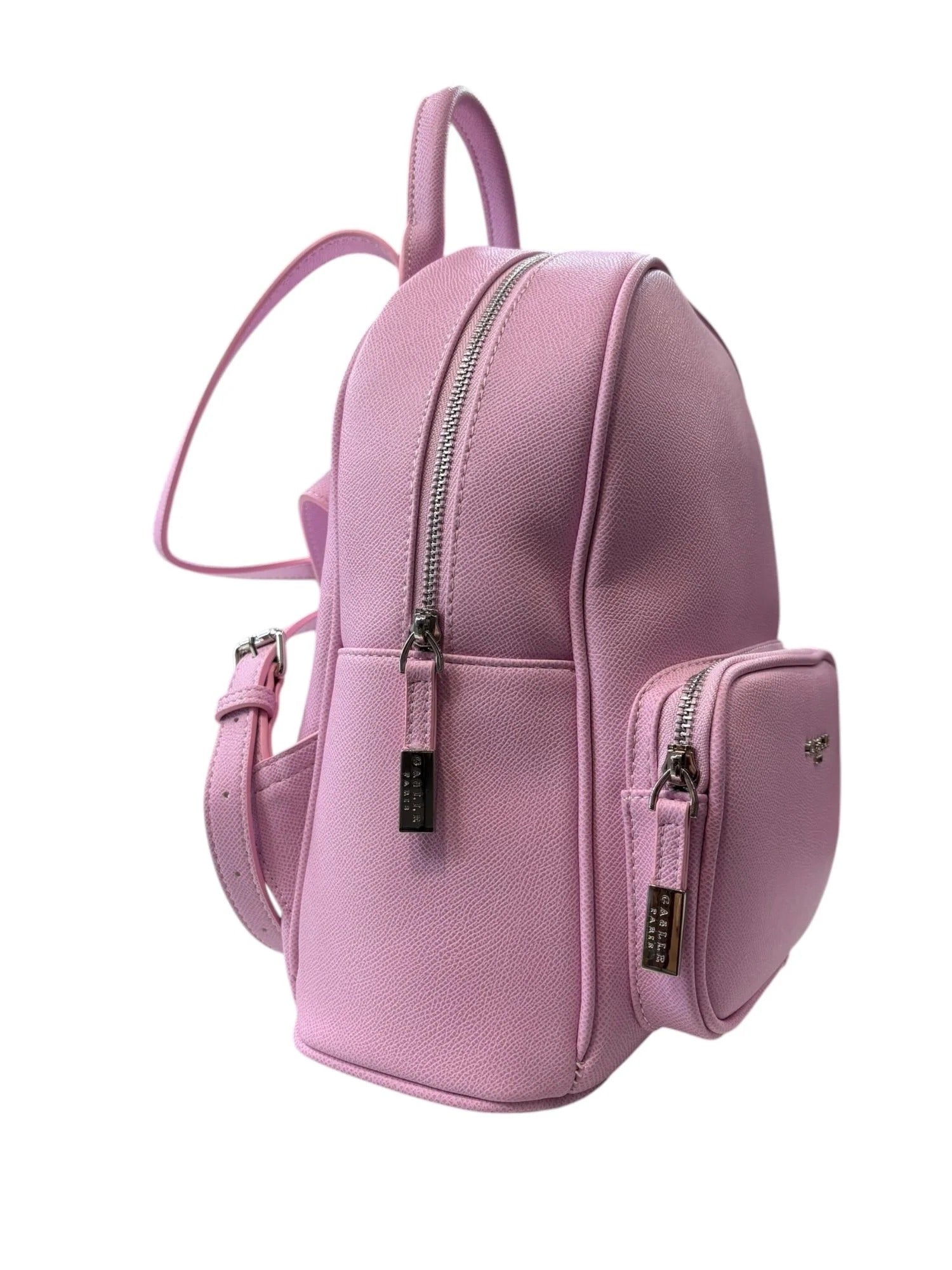 GAELLE PARIS Zaino Backpack Logo Metallo-Rosa
